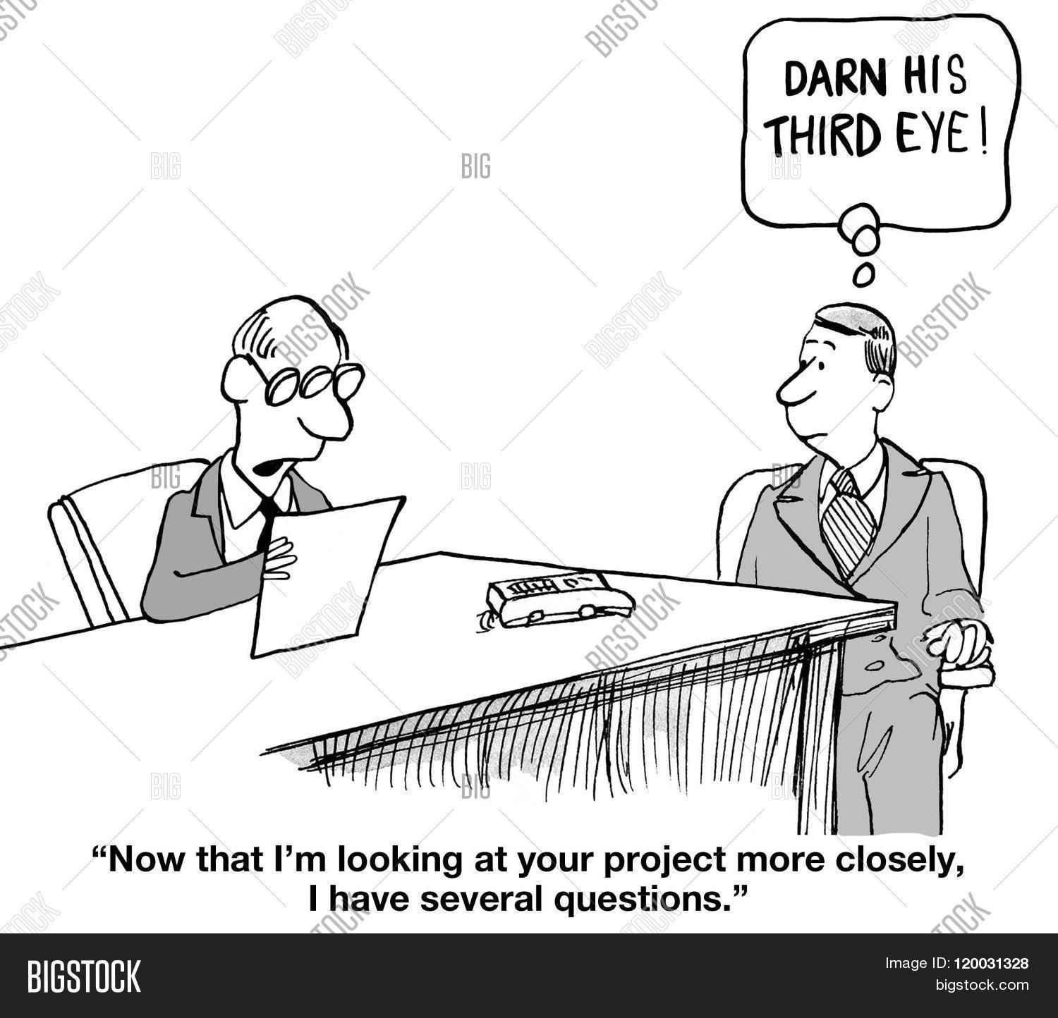 accuracy,accurate,analysis,asking,boss,business,businessmen,cartoons,comics,conscientious,detail,employee,executive,eye,funny,gag,humor,humorous,male,manager,men,meticulous,oriented,people,problems,professional,project,question,report,solve,supervisor,third,worker