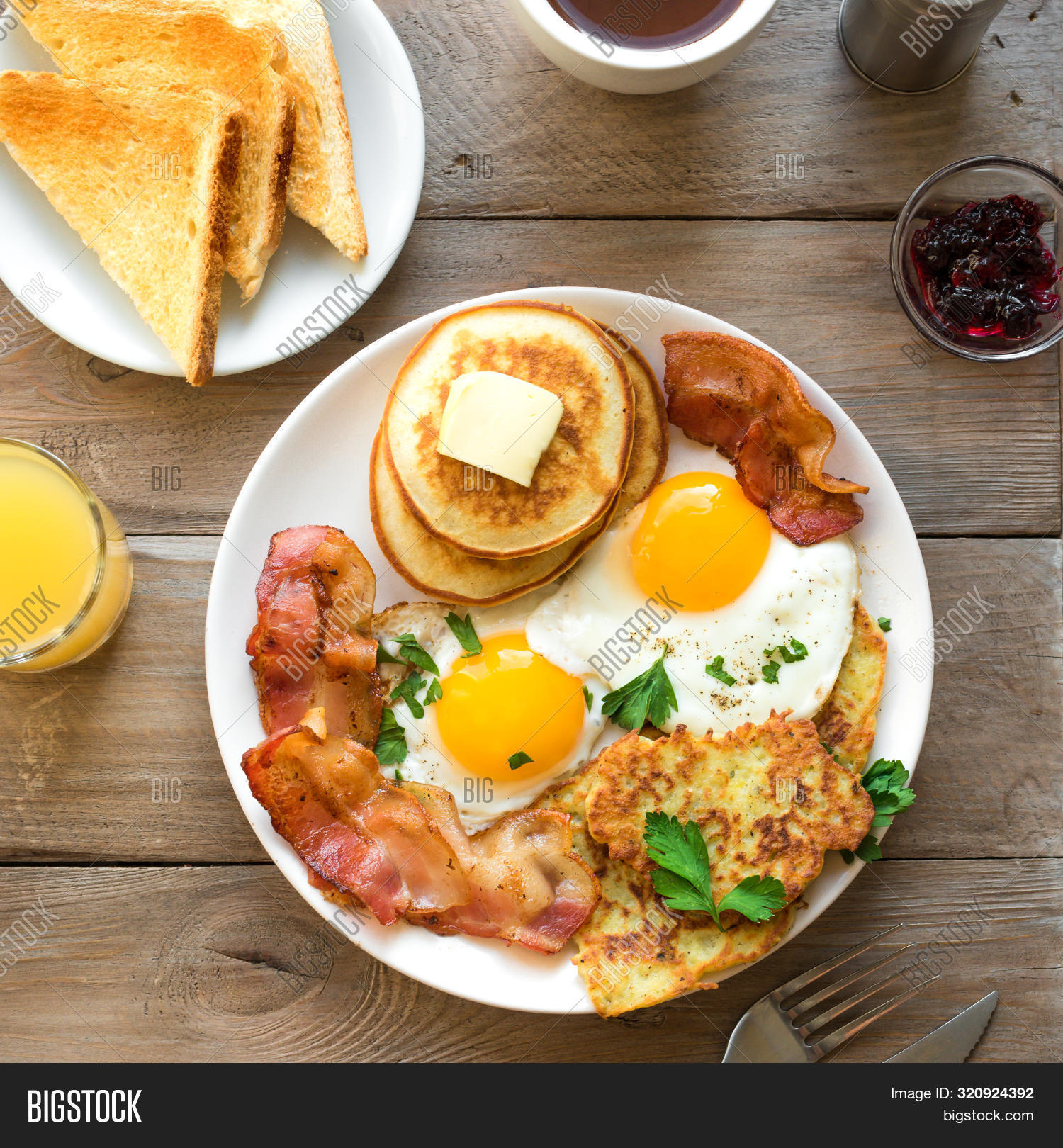 american,background,bacon,bread,breakfast,brown,brunch,butter,coffee,continental,cooked,copy,crispy,cup,delicious,drink,egg,food,fresh,fried,full,gourmet,ham,hash,healthy,home,homemade,juice,latke,meal,meat,menu,morning,nutritious,orange,pancake,plate,pork,protein,roasted,space,sunny,tasty,toast,traditional,white,wooden,yolk