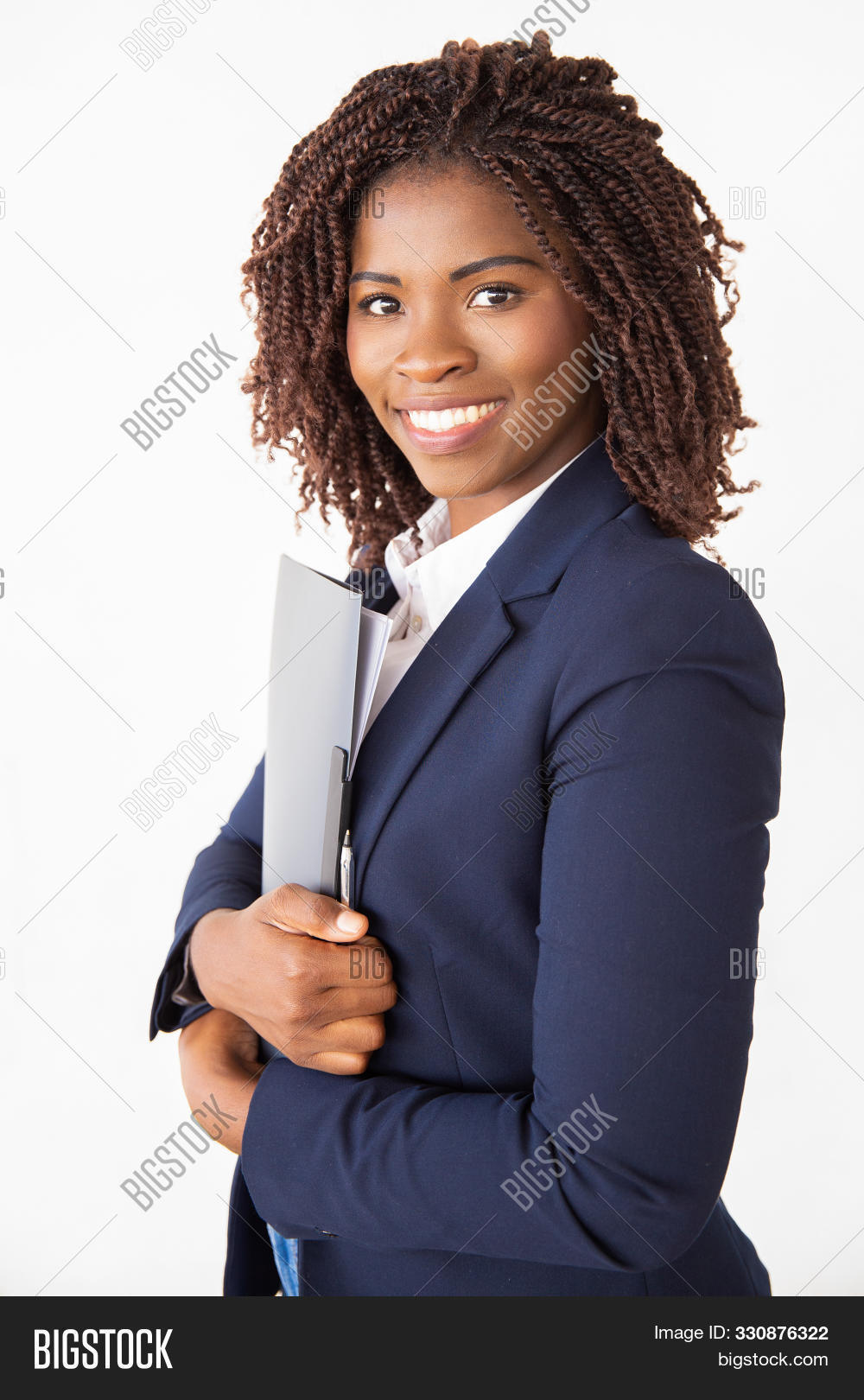 African,American,accountant,adult,applicant,assistant,background,black,business,businesswoman,camera,candidate,career,concept,confident,consultant,corporate,document,employee,expert,female,folder,happy,holding,intern,isolated,job,joyful,legal,looking,manager,office,paper,pen,people,portrait,professional,report,side,smiling,student,studio,suit,vertical,white,woman,work,worker,young