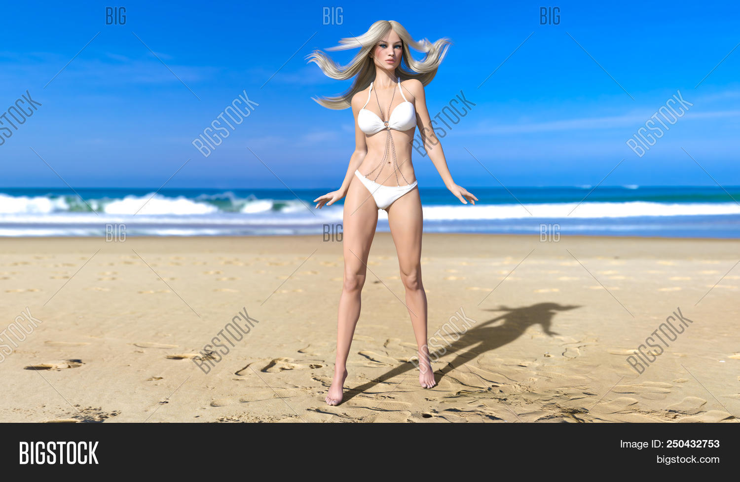 candid blonde teen bikini