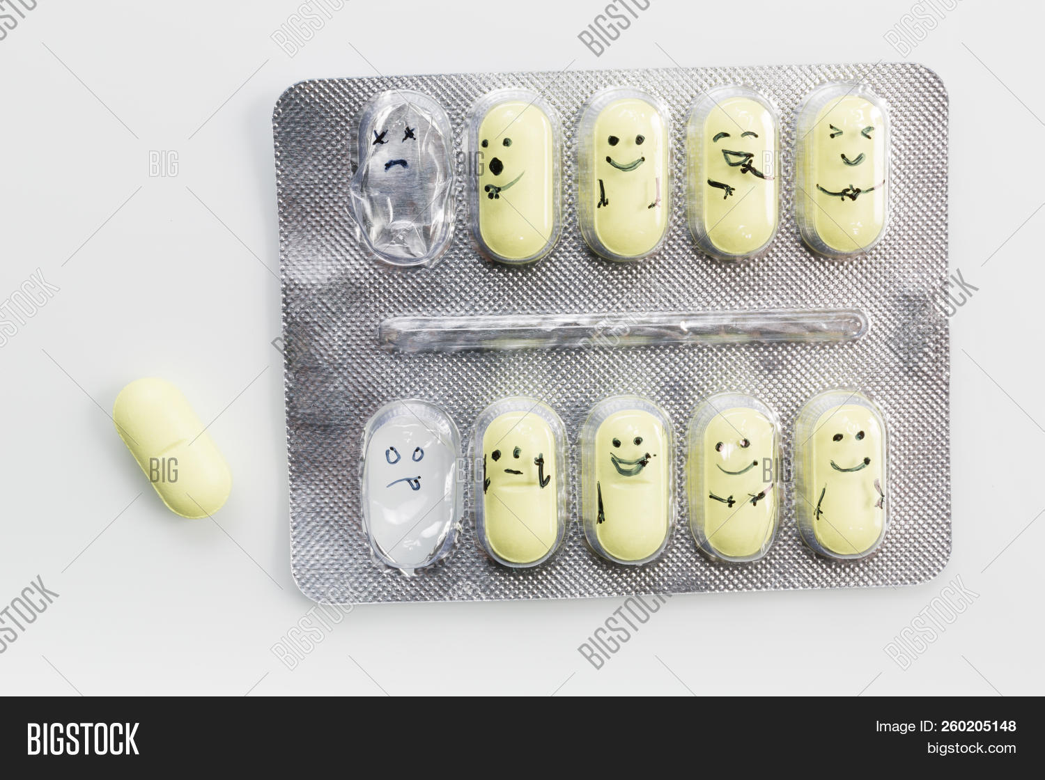 addiction,amusing,antidepressant,background,blister,blue,care,cartoon,closeup,concept,conceptual,convalescence,depression,disease,drug,emotion,face,fun,funny,happy,head,healing,health,healthy,illness,improving,isolated,medical,medication,medicine,pain,painkiller,pharmaceutical,pharmacy,pill,recovery,sad,science,sign,smile,supplements,tablets,treatment,vitamin,white,yellow