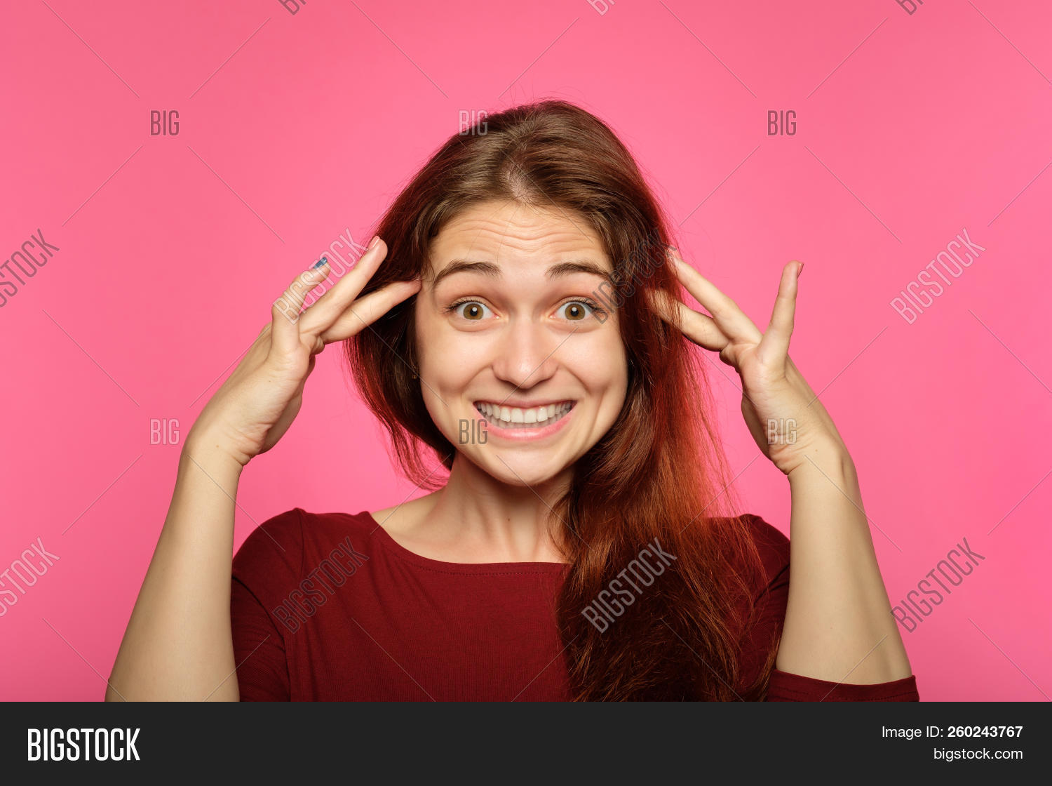 adult,amazed,amused,background,beautiful,brown,caucasian,copy,copyspace,emotional,expression,expressive,face,facial,feelings,free,girl,happy,jolly,joyful,mood,people,person,personality,pink,portrait,satisfied,self,smiling,space,surprised,woman,young