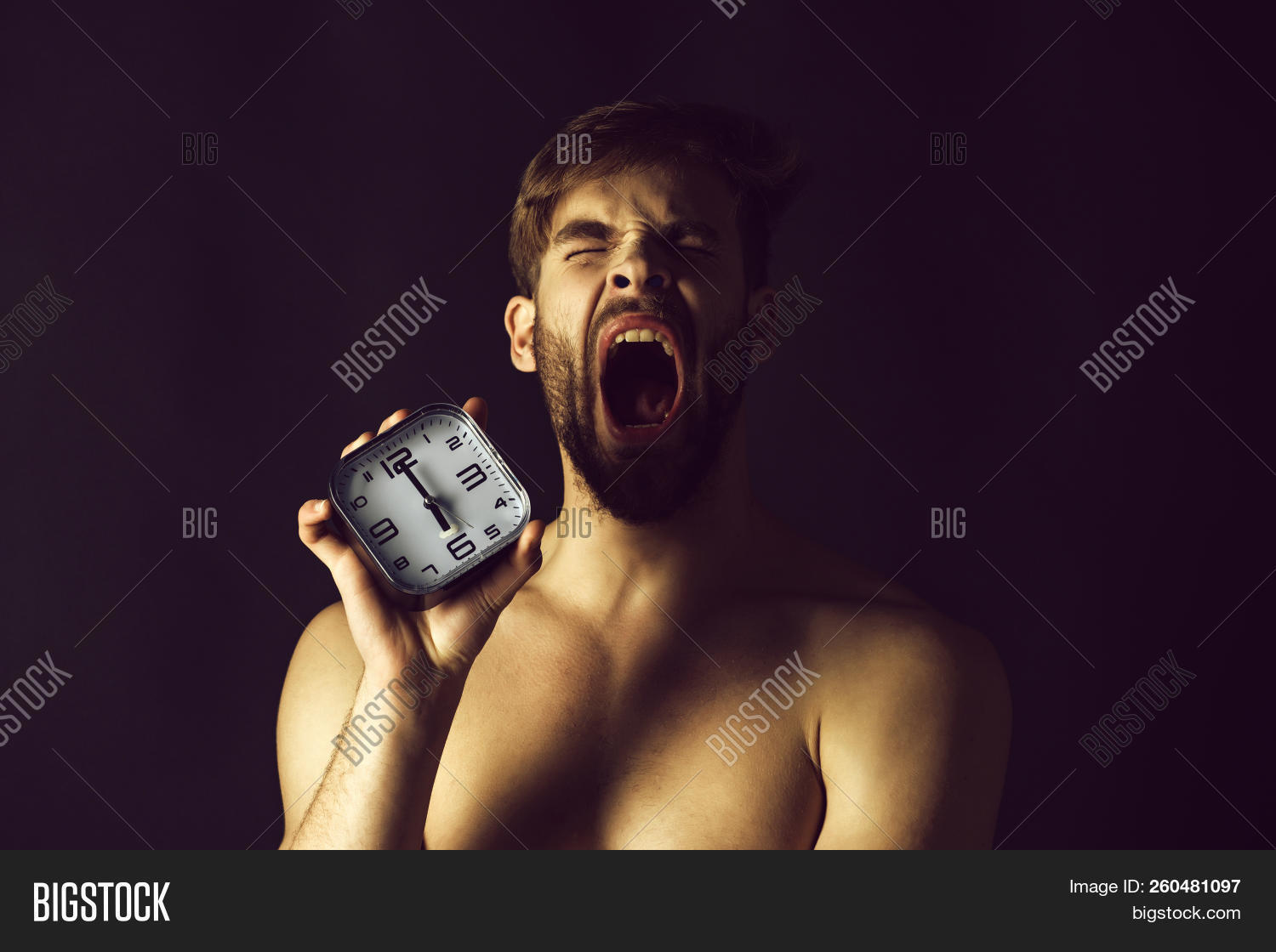 alarm,arm,athlete,athletic,awakening,background,beard,bearded,caucasian,chest,clock,device,early,emotions,fit,grey,hair,haircut,hand,handsome,hours,macho,man,morning,moustache,muscle,muscular,naked,sleepy,time,timing,unshaven,up,wake,yawning