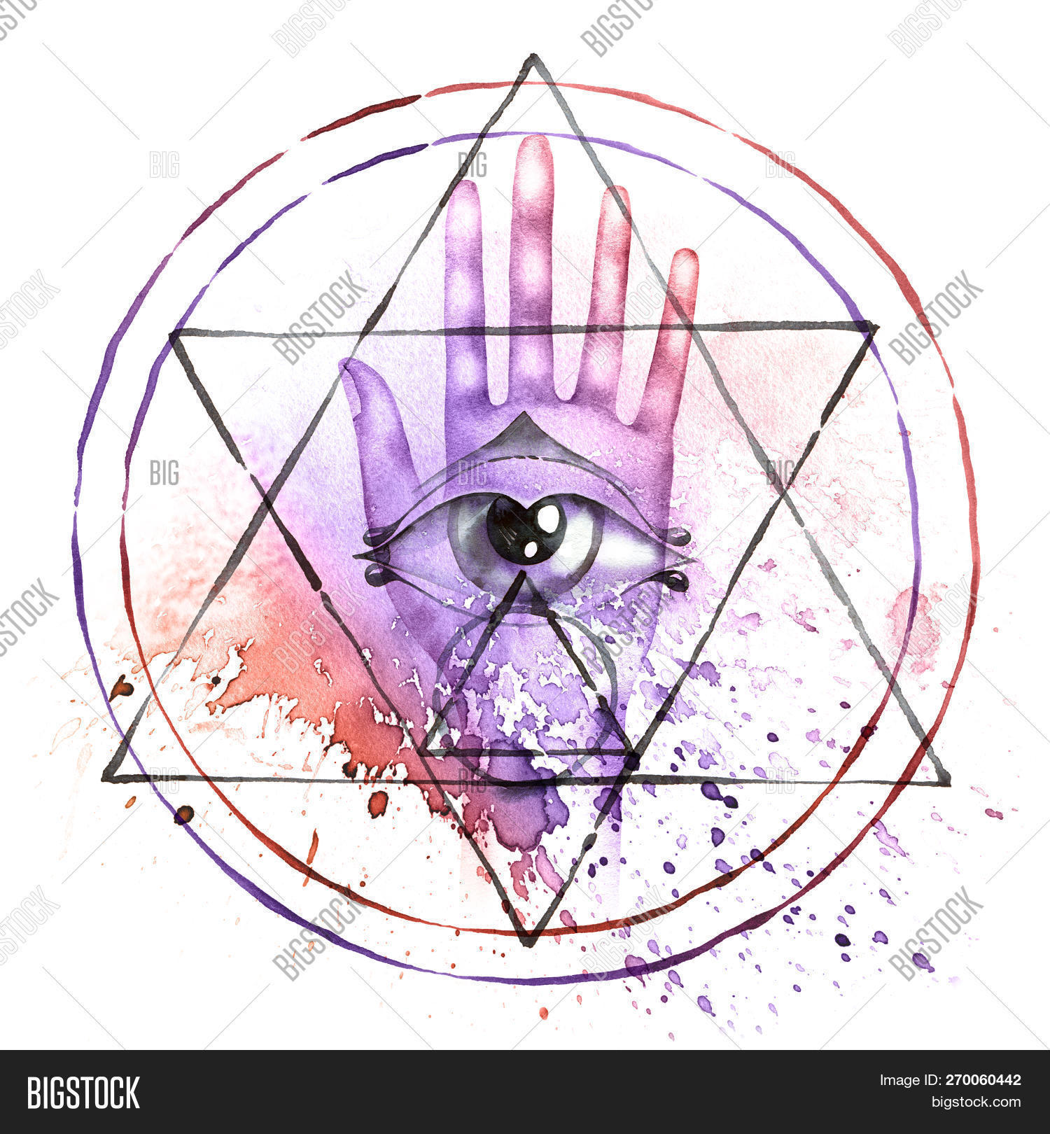 alchemy,all,artistic,circle,decorative,eye,hand,illustration,magic,moon,occultism,painting,phase,providence,realism,religion,seeing,set,sign,spiritual,symbol,transmutation,triangle,watercolor