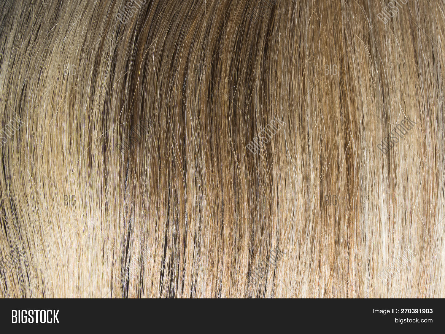 Colored Female Hair Background Of Colored Hair Split Ends