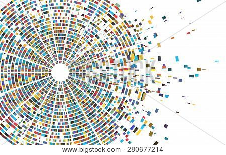 Dna Test Infographic. Genome Sequence Map, Chromosome Architecture And ...
