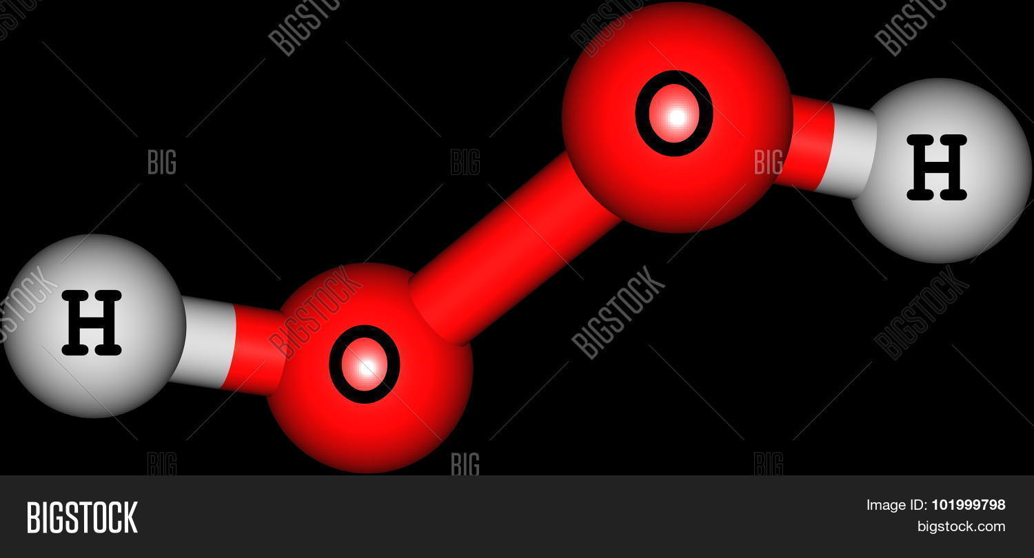 Hydrogen Peroxide Is A Strong Image Stock Photo