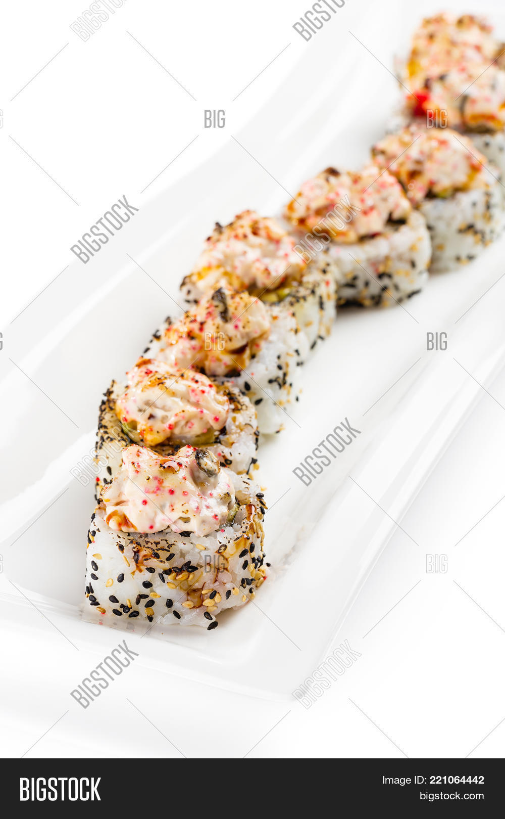 asian,avocado,background,california,caviar,chukka,closeup,color,cuisine,deadpan,dinner,dish,eat,fish,food,fresh,fried,green,healthy,isolated,japan,japanese,lunch,maki,meal,menu,nobody,nori,nutrition,octopus,oriental,plate,prepared,recipe,red,restaurant,rice,roe,roll,sea,seafood,seaweed,shrimp,slice,sushi,tobiko,traditional,urumaki,white