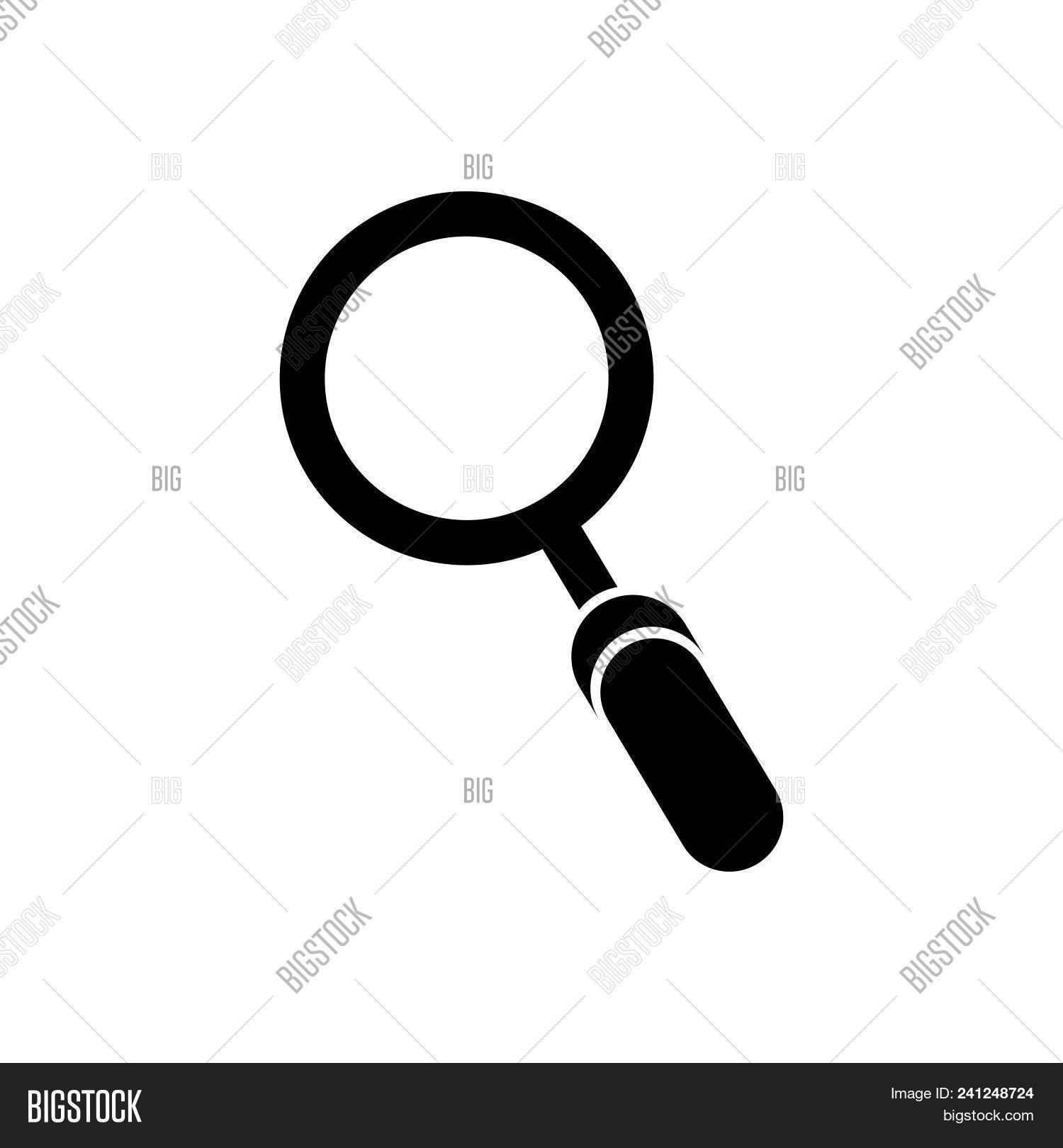 Zoom Vector Icon On White Background Zoom Modern Icon For