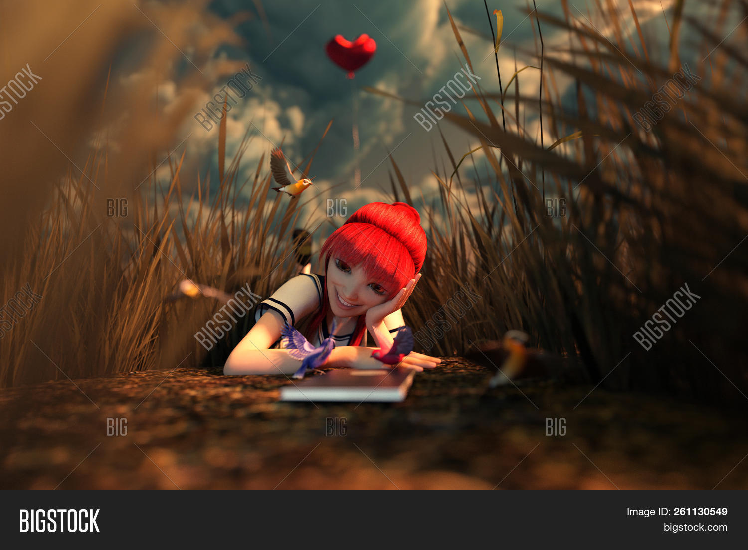 3d,alone,bird,book,conceptual,countryside,cover,enjoy,female,field,free,freedom,girl,grass,grassland,happiness,happy,holiday,horizontal,illustration,laying,lifestyle,lonely,lonesome,lying,meadow,nature,outdoors,park,peace,person,pleasure,prairie,proud,relaxation,relaxed,relaxing,rendering,schoolgirl,serene,single,sitting,summer,sunrise,sunset,tranquil,woman,young