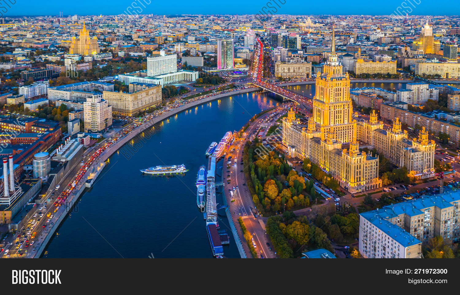 aerial,architecture,boat,bridge,bright,building,business,center,church,city,cityscape,complex,construction,district,dome,embankment,europe,evening,famous,high,historical,hotel,house,illumination,landmark,light,majestic,modern,moscow,moskva,night,office,old,river,road,russia,russian,ship,skyscraper,stalin,street,tourism,tower,town,traffic,travel,ukraine,urban,ussr,view