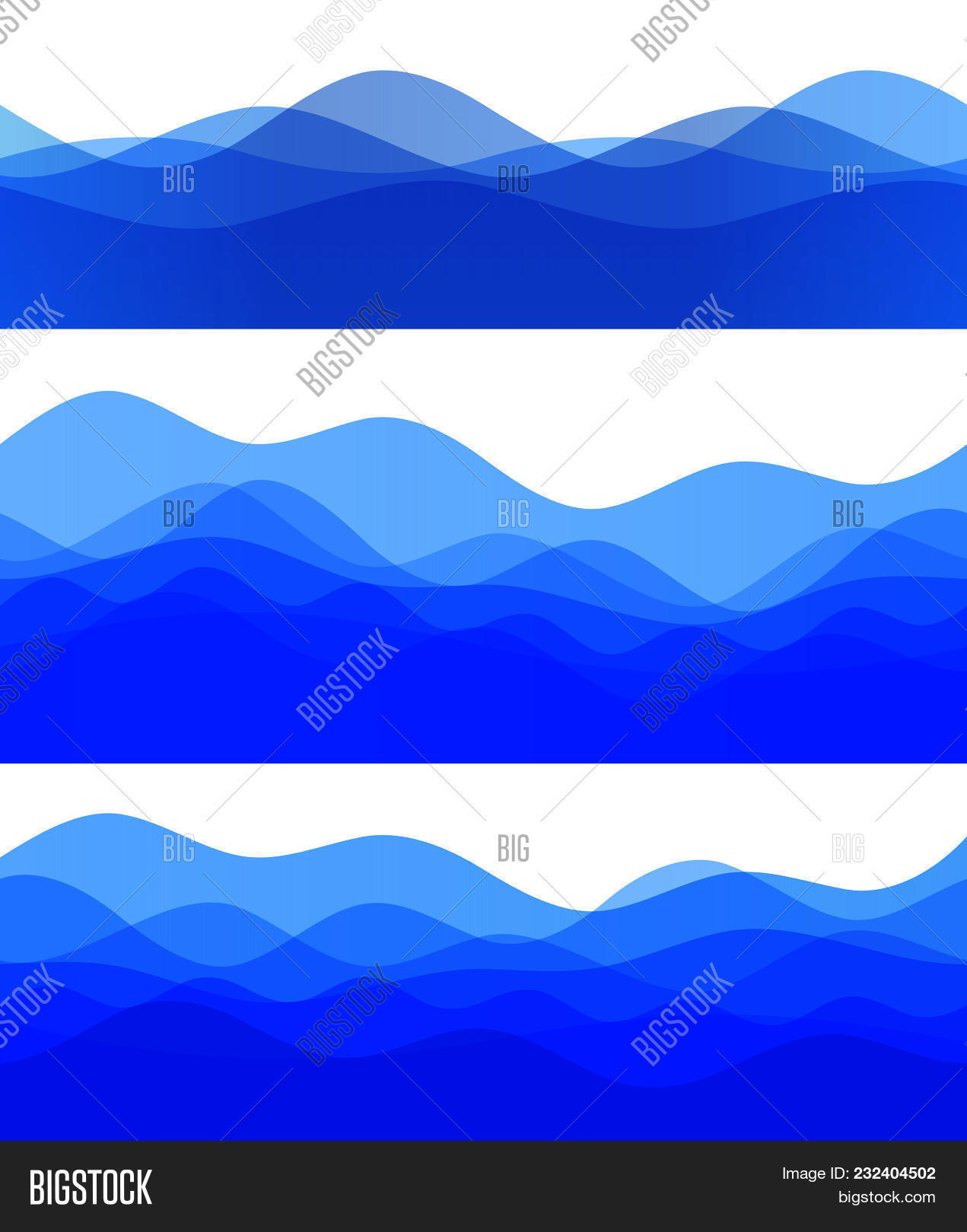 Freshness Natural Theme A Fresh Water Background Of Blue