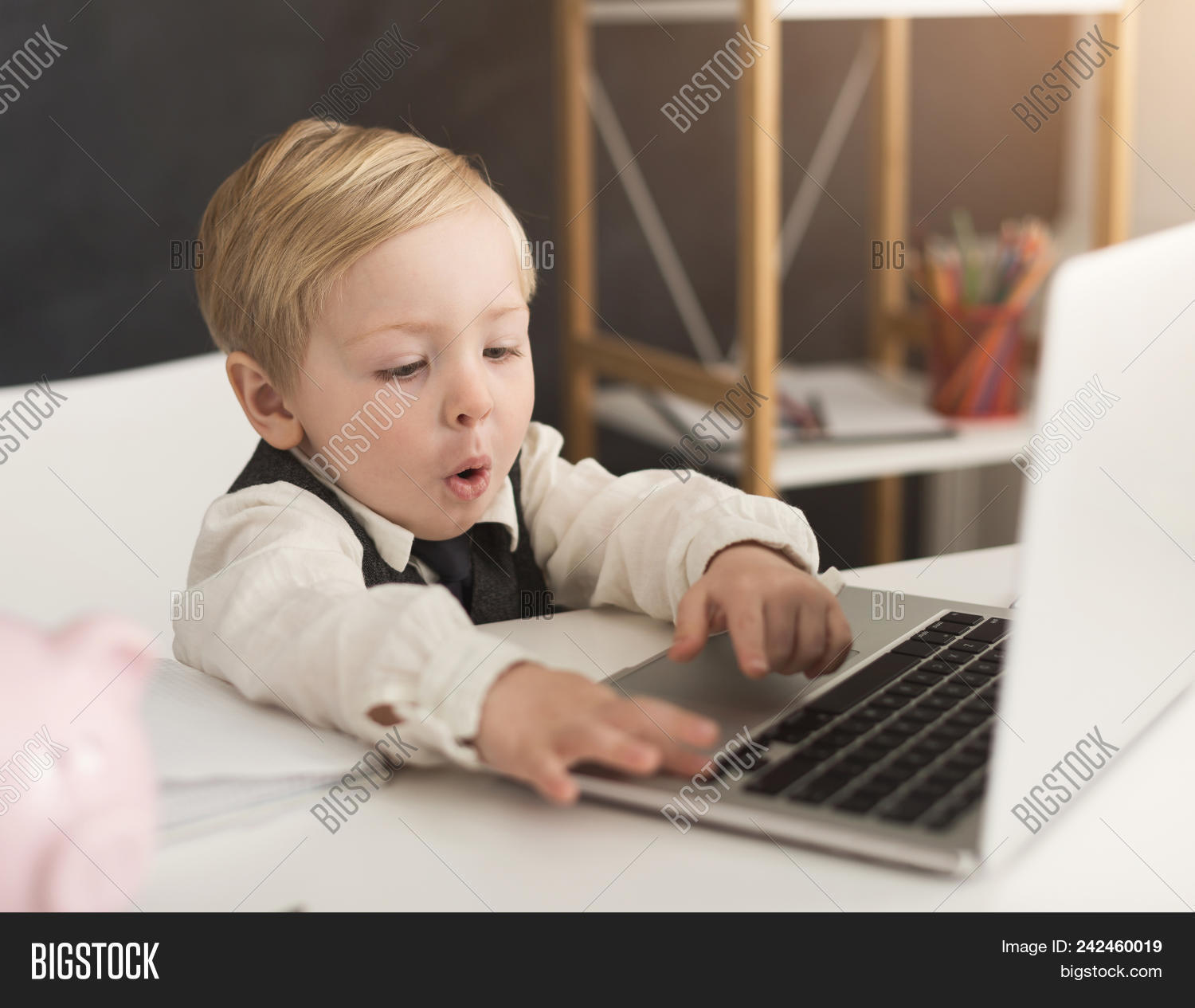 Interested Little Businessman Working On Laptop At Office Boy In Formal Wear Pretending Abult Emplo Image Stock Photo 242460019 2021 whitman started work as an office boy for a brooklyn law firm, reading the novels of sir walter scott in his spare time, and exploring every corner of new york. formal wear pretending abult emplo
