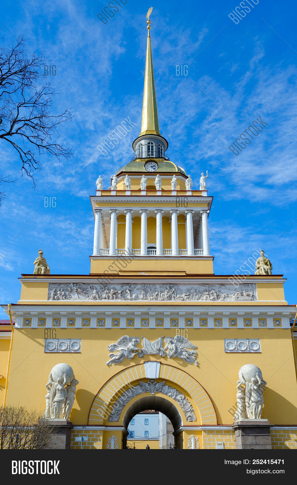 Peter,Petersburg,Saint,Sankt-Peterburg,St.,admiralty,architecture,blue,building,center,city,cityscape,clouds,cultural,day,decor,empire,federation,heritage,high,historical,journey,main,object,passage,russia,russian,sculpture,sightseeing,sky,steeple,style,sunny,travel,view,voyage
