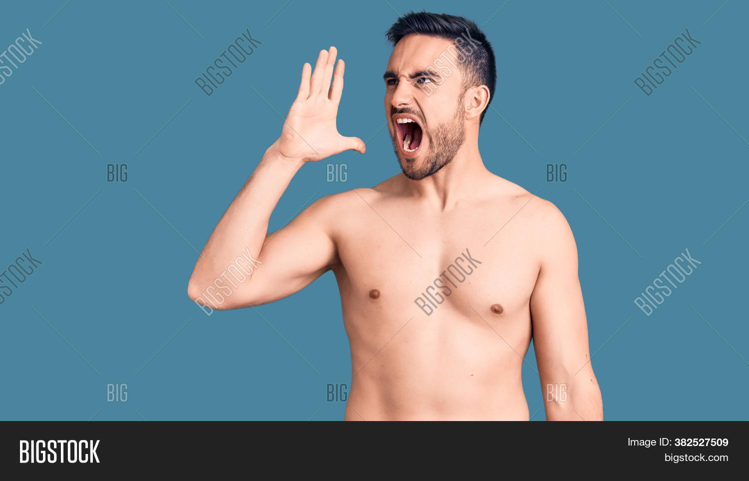 adult, 																					angry, 																					beach, 																					beard, 																					body, 																					communication, 																					confident, 																					crazy, 																					emotion, 																					expression, 																					face, 																					fashion, 																					frustrated, 																					furious, 																					hand, 																					hands, 																					handsome, 																					hispanic, 																					holiday, 																					loud, 																					mad, 																					male, 																					man, 																					message, 																					model, 																					mouth, 																					open, 																					people, 																					person, 																					portrait, 																					rage, 																					scream, 																					screaming, 																					shirtless, 																					shout, 																					shouting, 																					side, 																					stress, 																					summer, 																					swim, 																					swimsuit, 																					swimwear, 																					talking, 																					teeth, 																					vacation, 																					voice, 																					yell, 																					yelling, 																					young