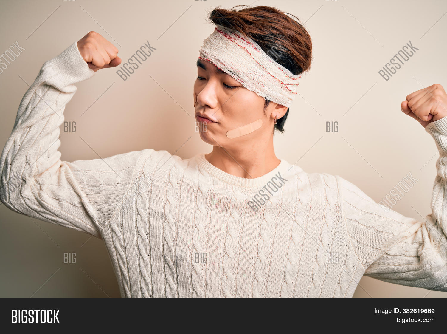 accident, 																					active, 																					arms, 																					asian, 																					background, 																					bandage, 																					biceps, 																					body, 																					chinese, 																					concept, 																					confident, 																					energy, 																					exercise, 																					face, 																					fit, 																					fitness, 																					gym, 																					handsome, 																					happy, 																					head, 																					health, 																					healthy, 																					hurt, 																					illness, 																					injured, 																					injury, 																					isolated, 																					lifestyle, 																					man, 																					muscle, 																					muscles, 																					muscular, 																					pain, 																					person, 																					portrait, 																					positive, 																					power, 																					powerful, 																					pride, 																					proud, 																					smiling, 																					sport, 																					strength, 																					strips, 																					strong, 																					success, 																					training, 																					victim, 																					white, 																					young