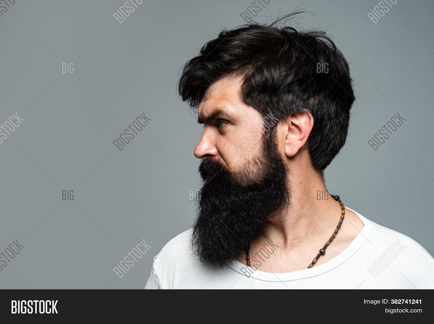 Half-turned, 																					side, 																					profile, 																					portrait, 																					serious, 																					man, 																					has, 																					beard, 																					mustache, 																					looks, 																					seriously, 																					isolated, 																					gray, 																					Hipster, 																					bearded, 																					guy, 																					expression, 																					looking, 																					Handsome, 																					male, 																					model, 																					confident, 																					moustach, 																					moustache, 																					emotion, 																					face, 																					young, 																					men