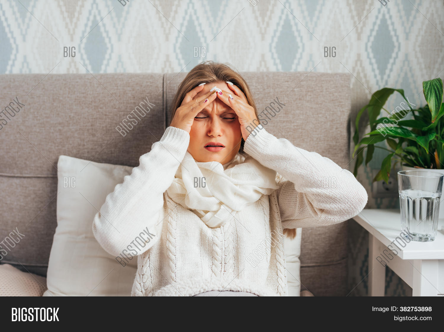 headache, 																					migraine, 																					medical, 																					woman, 																					stress, 																					hand, 																					pain, 																					head, 																					person, 																					bedroom, 																					face, 																					illness, 																					medicine, 																					unwell, 																					young, 																					tired, 																					sick, 																					bed, 																					flu, 																					sad, 																					healthcare, 																					help, 																					home, 																					rest, 																					sitting, 																					depression, 																					attractive, 																					problem, 																					ill, 																					female, 																					care, 																					beautiful, 																					bad, 																					blonde, 																					expression, 																					cold, 																					lady, 																					health, 																					treatment, 																					suffer, 																					ache, 																					sadness, 																					sickness, 																					patient, 																					suffering, 																					grimace