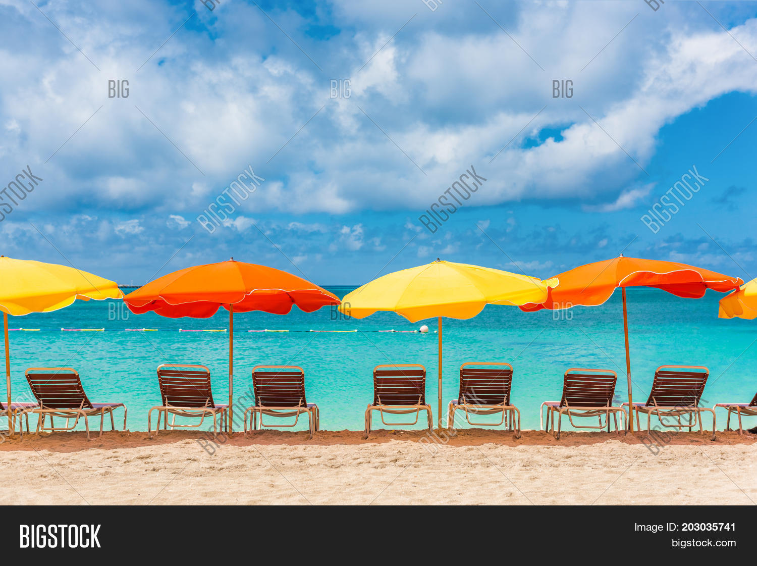 Images Of Beach Chairs And Umbrellas Vacation Background Antilles