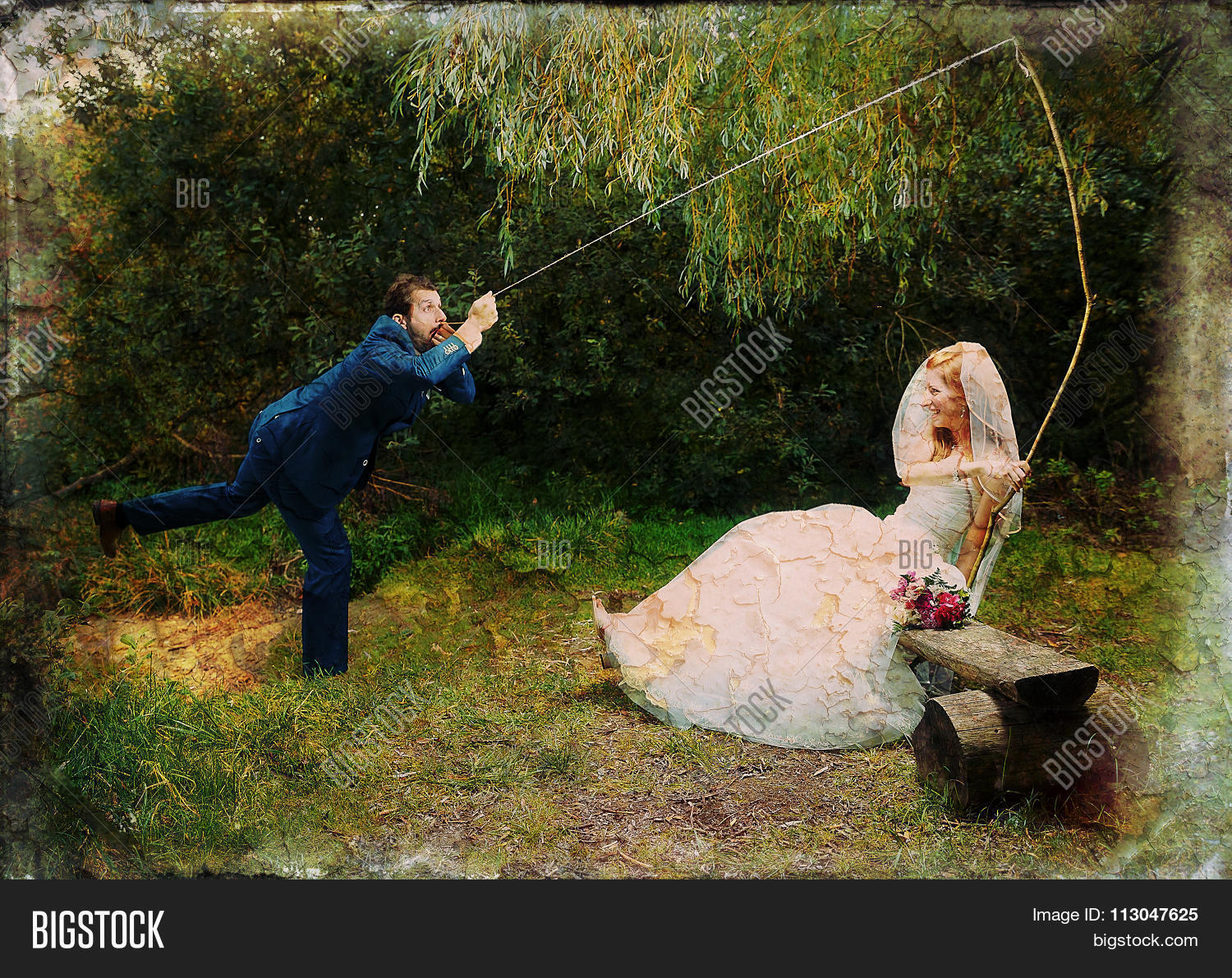 affection,attractive,bait,bank,beautiful,blossom,bride,charming,chatch,chatching,closeup,deep,dress,emotion,ethereal,female,fishing,fishpond,flower,girl,groom,happy,lace,lake,love,lovely,man,marriage,moment,nature,newlyweds,nostalgic,outdoor,park,person,pleasure,pond,portrait,pretty,relationship,rod,romantic,sitting,veil,water,wedding,white,woman,young
