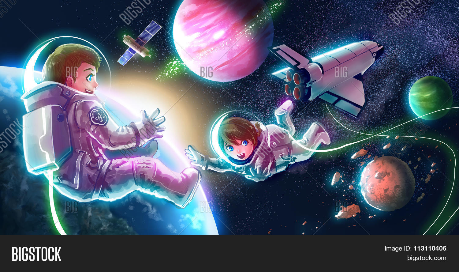 asteroid,astronaut,astronomy,boy,cartoon,child,childhood,couple,discovery,earth,education,exploration,explore,float,fly,fun,galaxy,girl,glowing,gravity,happy,imagination,journey,kid,knowledge,learn,light,man,mars,mercury,meteor,moon,nebular,neptune,outer,planet,rocket,satellite,saturn,science,shiny,shuttle,sky,space,spaceship,star,travel,traveler,universe,woman