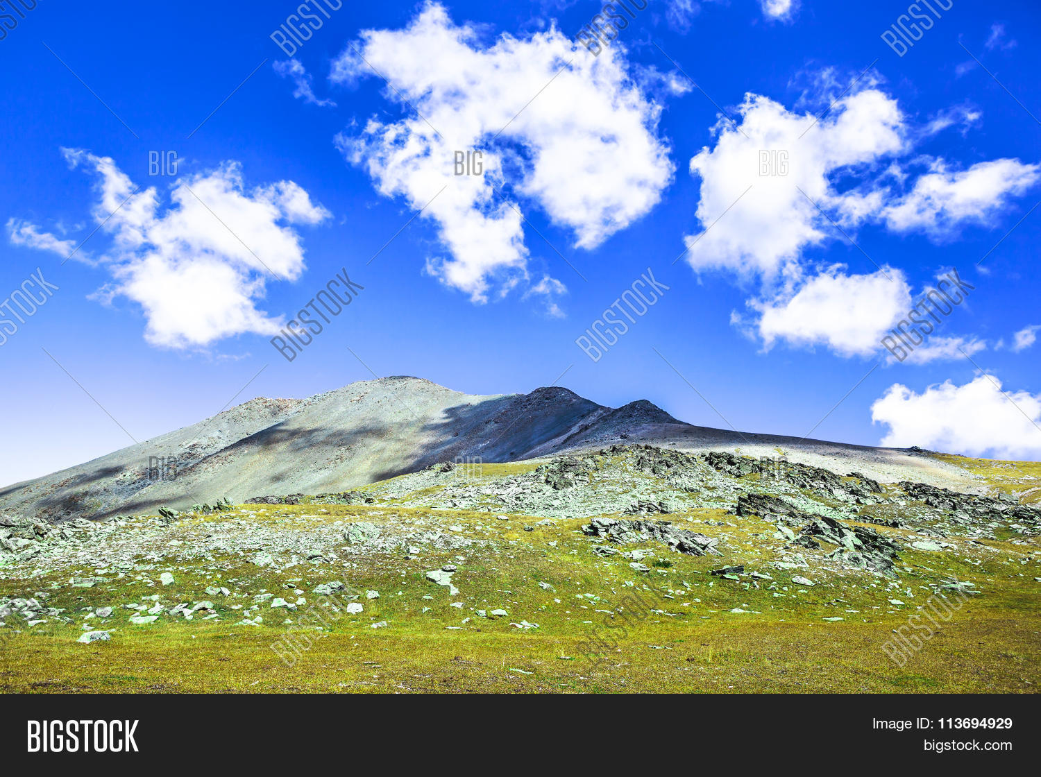 Wallpaper From The Mountains 113694929 Image Stock Photo