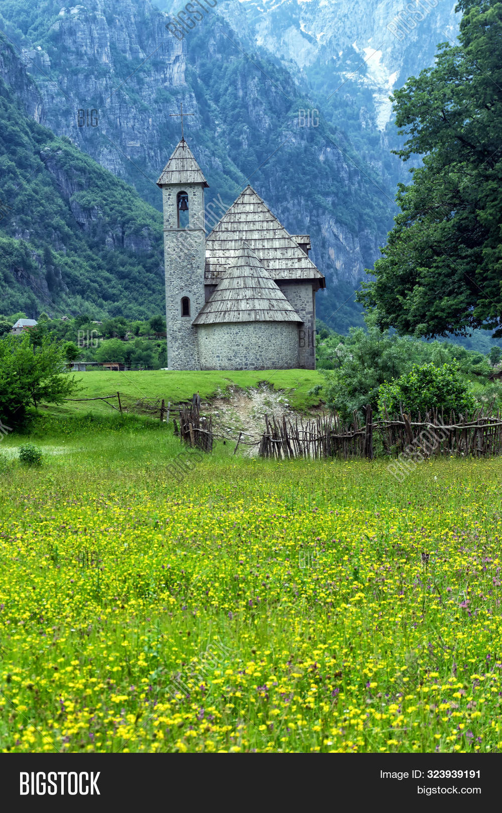 adventure,albania,albanian,alpine,alps,beautiful,beauty,blue,church,europe,flower,forest,grass,green,hiking,landmark,landscape,mountain,national,natural,nature,outdoor,panorama,park,peak,rock,scene,scenery,scenic,sky,snow,summer,tourism,town,travel,valbona,valbone,valley,view,village