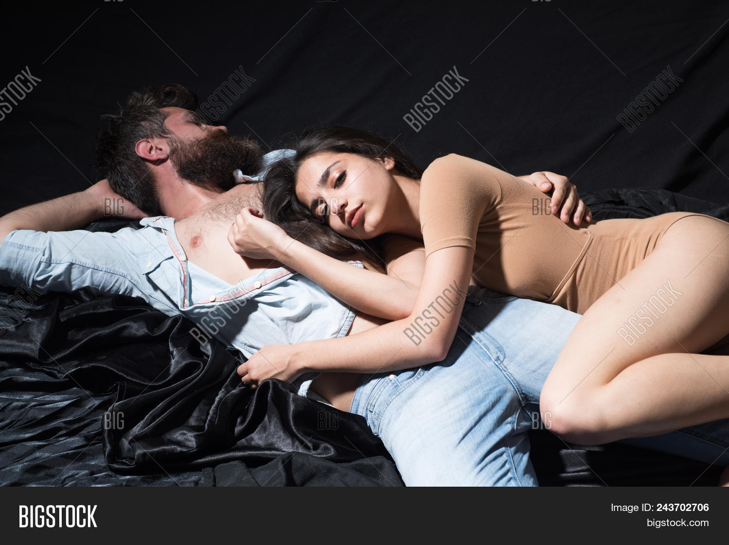 background,beard,bearded,beautiful,bed,beige,black,body,bodysuit,comfy,couple,cozy,cuddle,date,denim,desire,embrace,enjoy,erotic,female,girl,hipster,hold,horny,hot,hug,husband,intimacy,isolated,jeans,look,love,lovers,lying,male,man,muscular,partners,passion,people,pleasure,relationship,sex,sexy,shirt,tender,wife,woman,young