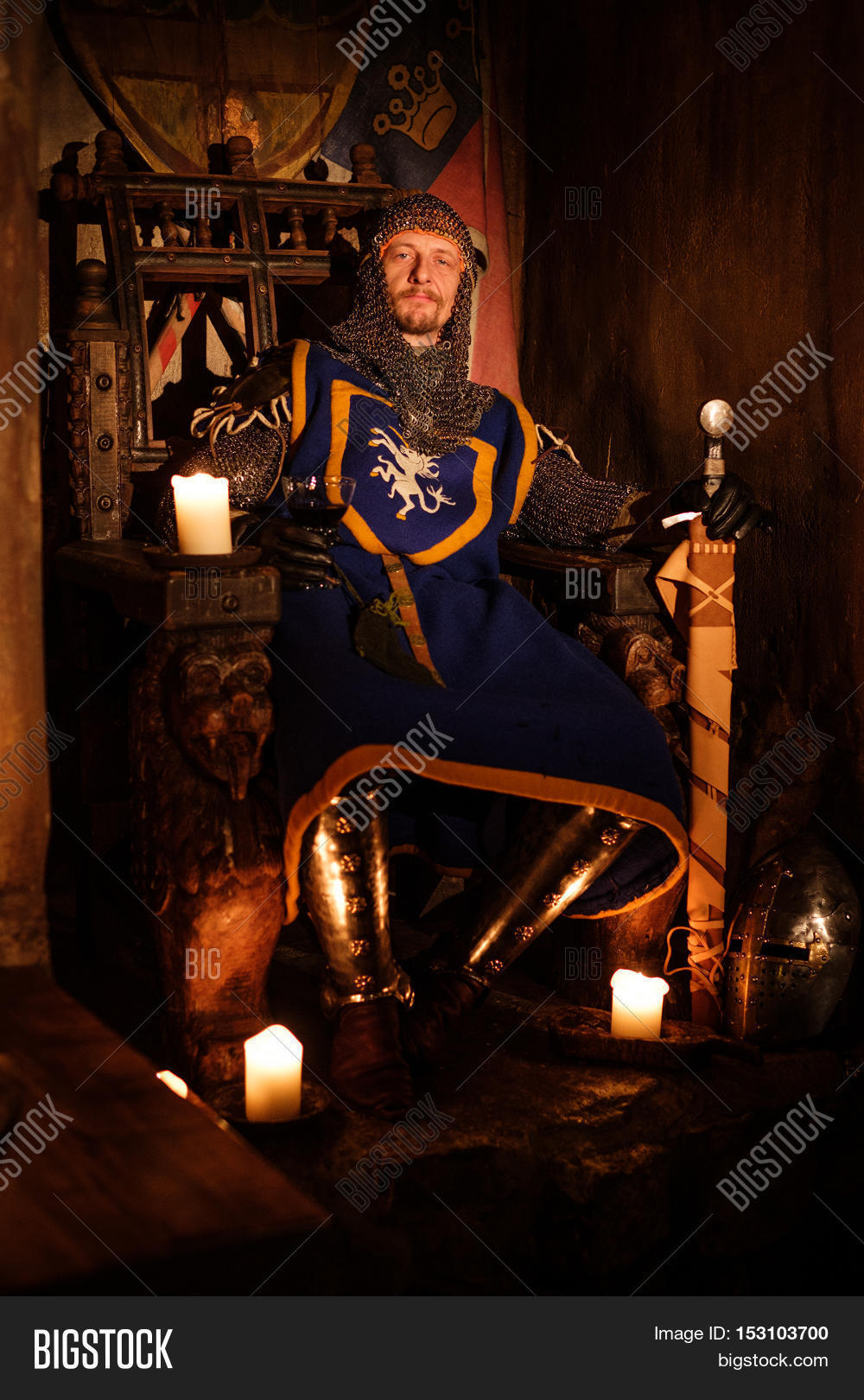 13th,adult,aggression,ancient,antique,armed,armor,authentic,brave,candles,castle,century,chain,chivalry,clothing,coat,courage,crown,crusades,europe,flag,heavy,history,king,knight,lord,man,mature,medieval,metal,military,mystery,night,old,past,people,period,power,protection,royal,royalty,sitting,steel,sword,throne,traditional,war,warrior,watch,weapon