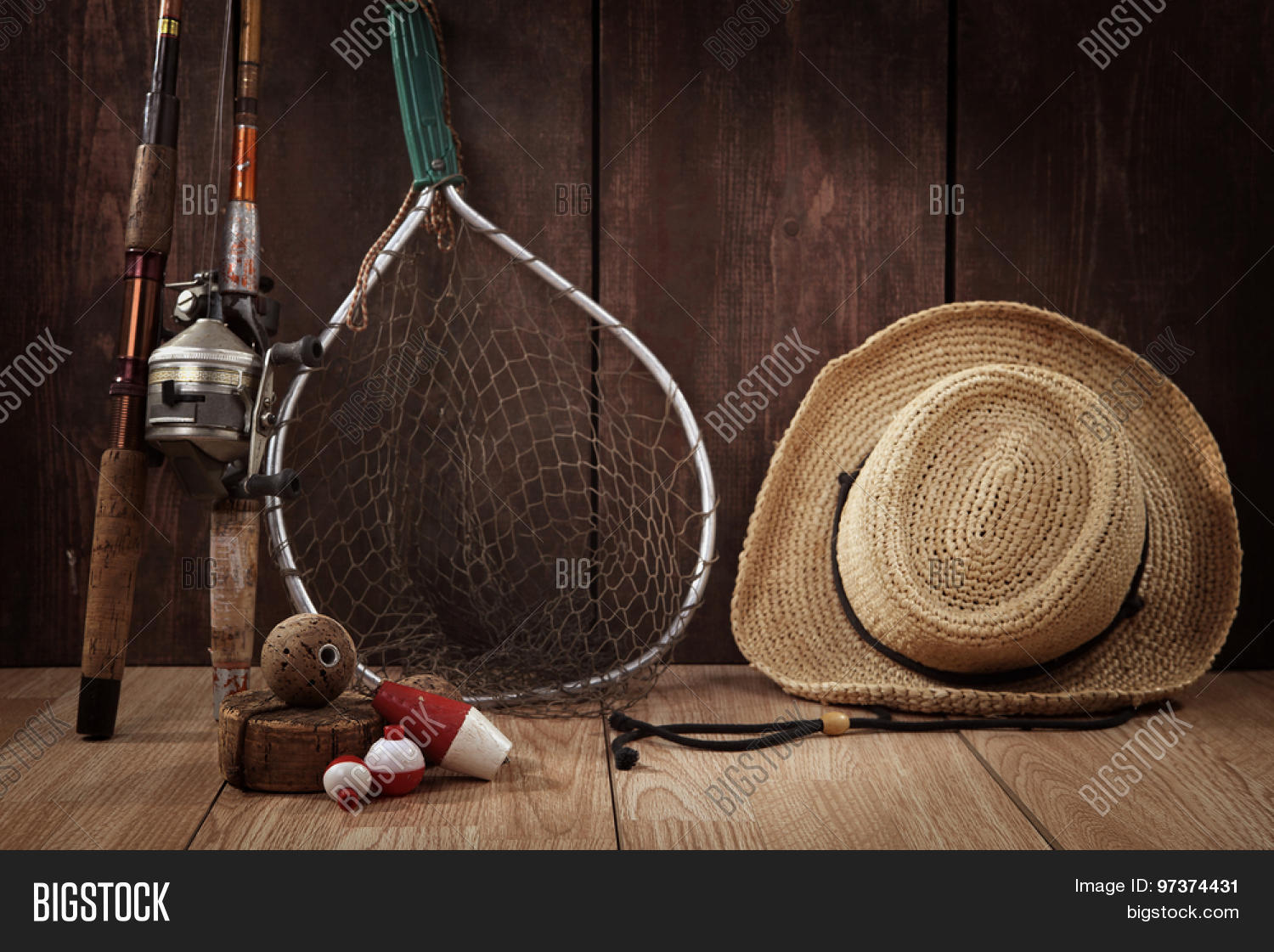 activity,aged,angler,antique,backdrop,background,board,boat,bobbers,catch,cork,cottage,equipment,fish,fishing,fishing net,fishing rod,fishnet,float,gear,hat,hobby,lake,leisure,net,old,plank,pole,recreation,recreational,reel,retro,rod,rustic,sport,style,summer,summertime,tackle,vest,vintage,wooden,worn