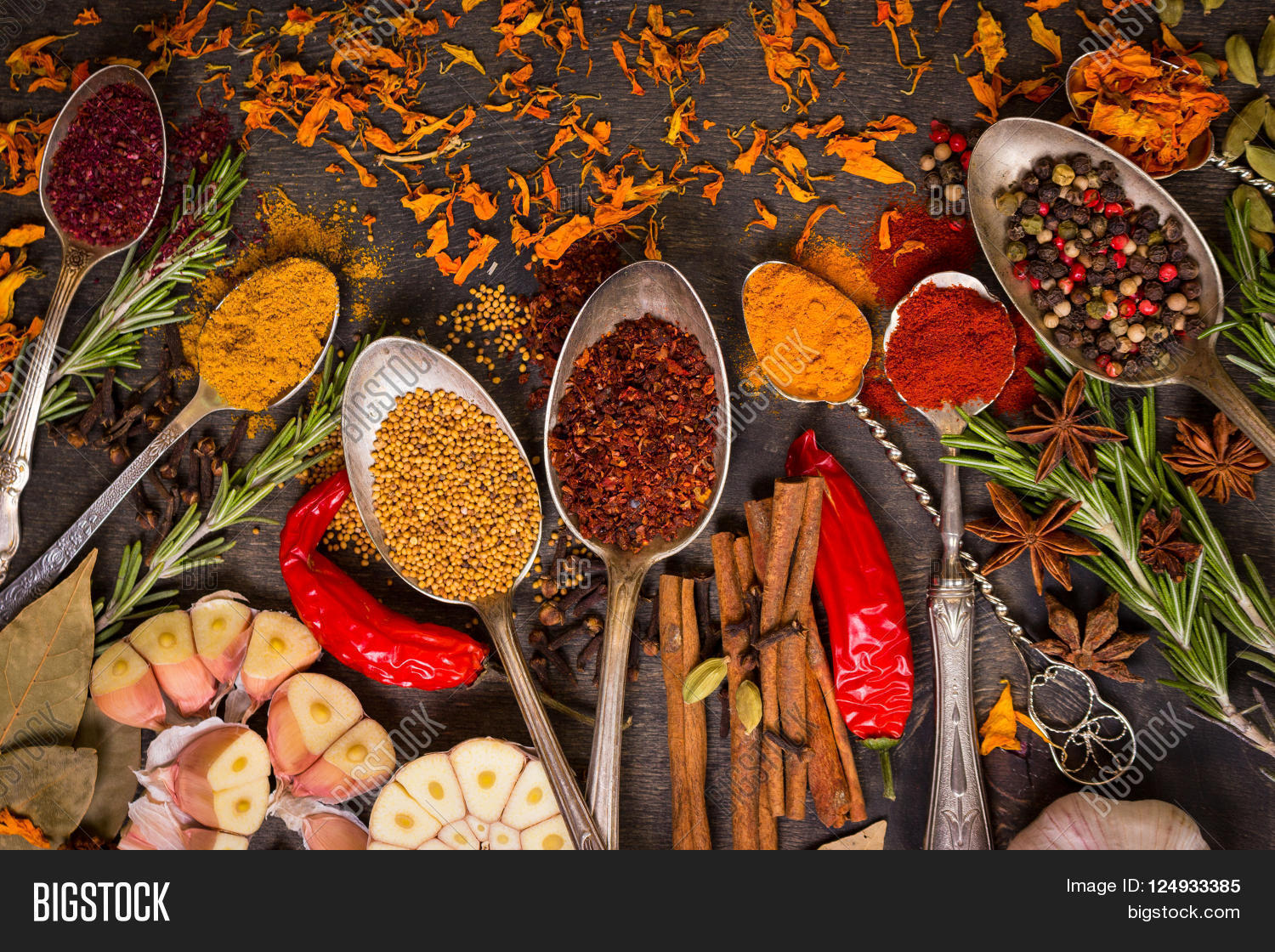 anise,aroma,assorted,assortment,ayurveda,ayurvedic,background,cardamom,chili,cinnamon,cloves,cooking,cuisine,curry,dark,diet,different,dry,eastern,flavor,frome,garlic,green,healthy,herbs,hot,indian,ingredient,mix,mustard,paprika,pepper,peppercorn,preparing,red,rosemary,rustic,saffron,seasoning,seeds,spice,spicy,spoon,star,sticks,sumac,table,tomatoes,top,turmeric,view,vintage,yellow