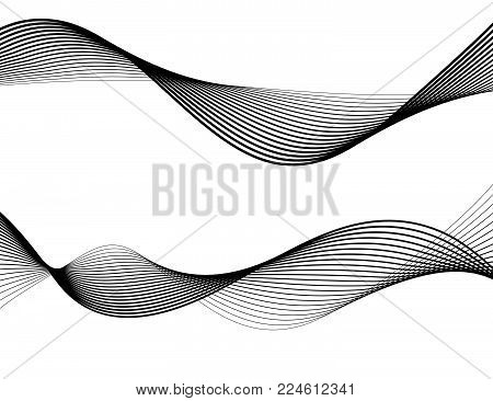 Line The Art Element : ▷ design element wave many parallel lines wavy form29 photo stock