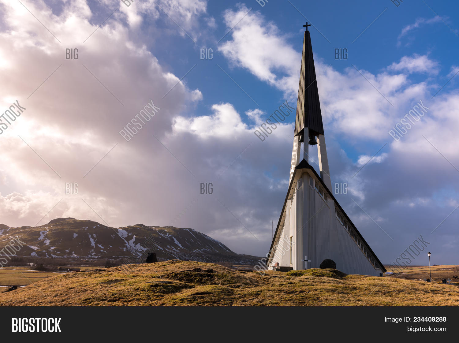 Iceland,Mosfellsbaer,Mosfellskirkja,Reykjavik,architecture,background,blue,cemetery,chapel,christian,christianity,church,clouds,contemporary,country,countryside,cross,grass,graves,historical,holiday,horizontal,hreppstjori,icelandic,idyllic,island,kirkja,landscape,light,maker,modern,mosfells,mountains,nature,nordic,old,outdoor,porlaksson,religion,reykjadal,scandinavian,scenery,sky,stefan,summer,sunset,tourism,travel,vista