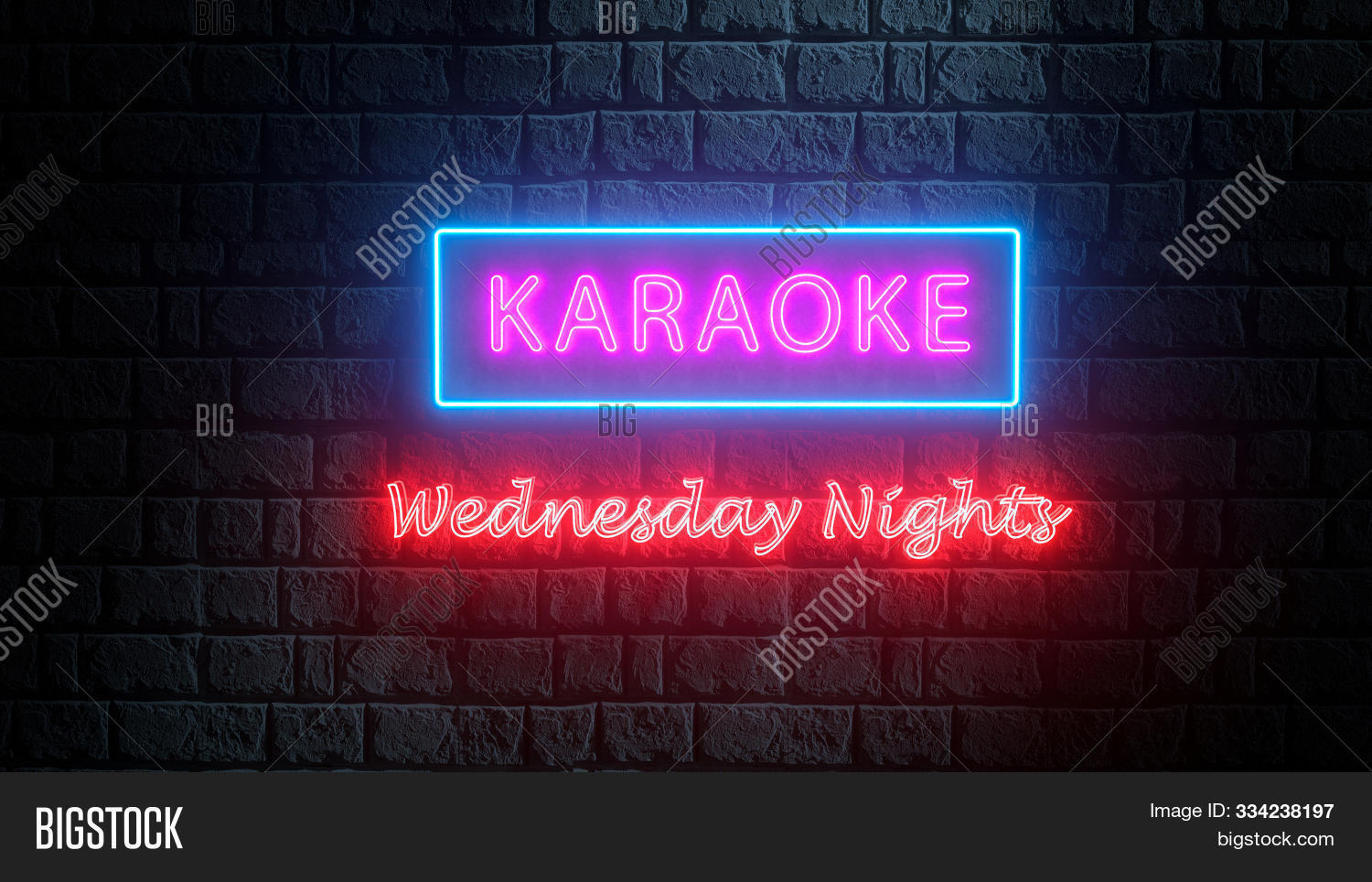 3d,abstract,advertising,background,banner,bar,billboard,blue,brick,bright,club,color,concept,concert,design,disco,entertainment,event,frame,glowing,illuminated,illustration,karaoke,light,live,music,musical,neon,night,nightclub,nightlife,outside,party,pink,red,render,retro,show,sign,signboard,sing,song,street,style,symbol,wall,wednesday