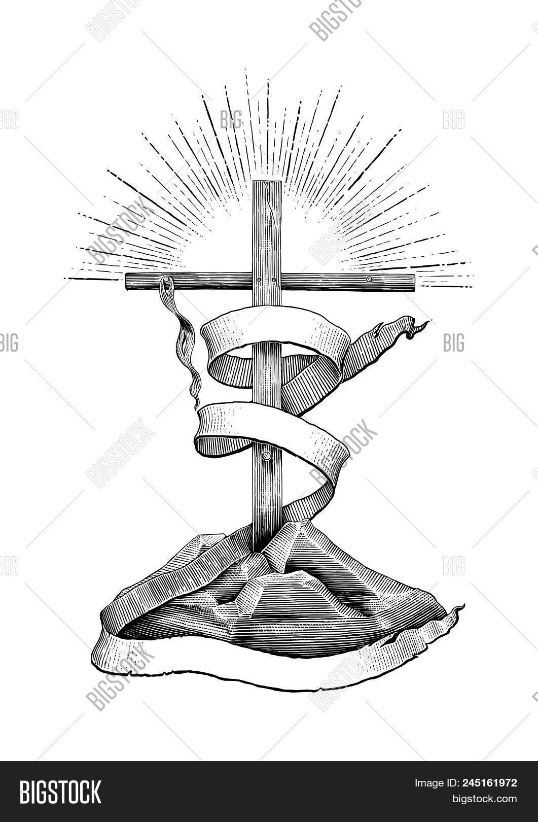 ancient,antique,artwork,banner,black,catholic,christ,christian,christianity,cross,crucifix,design,drawing,engraved,engraving,etching,god,graphic,holy,illustration,isolated,jesus,old,radius,religion,religious,retro,shine,sign,sketch,symbol,vector,vintage,white,wood