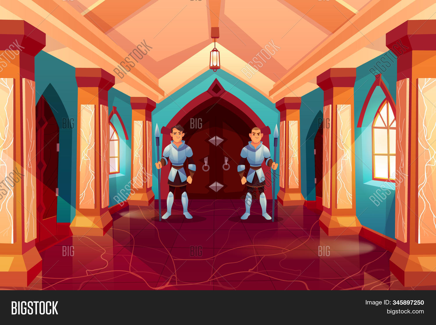 armed,guard,knight,armor,palace,castle,door,corridor,protect,king,apartment,medieval,interior,hallway,pillar,historical,marble,floor,cartoon,illustration,forged,wooden,hall,architecture,antique,computer,game,gallery,column,decoration,royal,room,fairy,history,magic,ancient,luxury,ornament,building,fairytale,retro,kingdom,fantasy,sunny,gorgeous,security,stand,armored,labyrinth