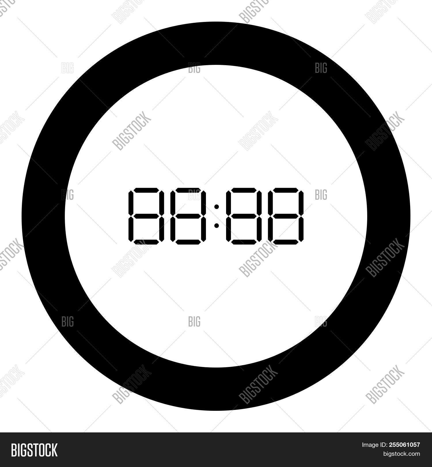 alarm,black,circle,clock,color,computer,digi,digital,digitally,digits,display,electrical,electronic,element,equipment,face,feature,frame,hour,icon,illustration,image,interface,isolated,led,modern,number,panel,round,screen,sign,symbol,time,timer,vector,watch
