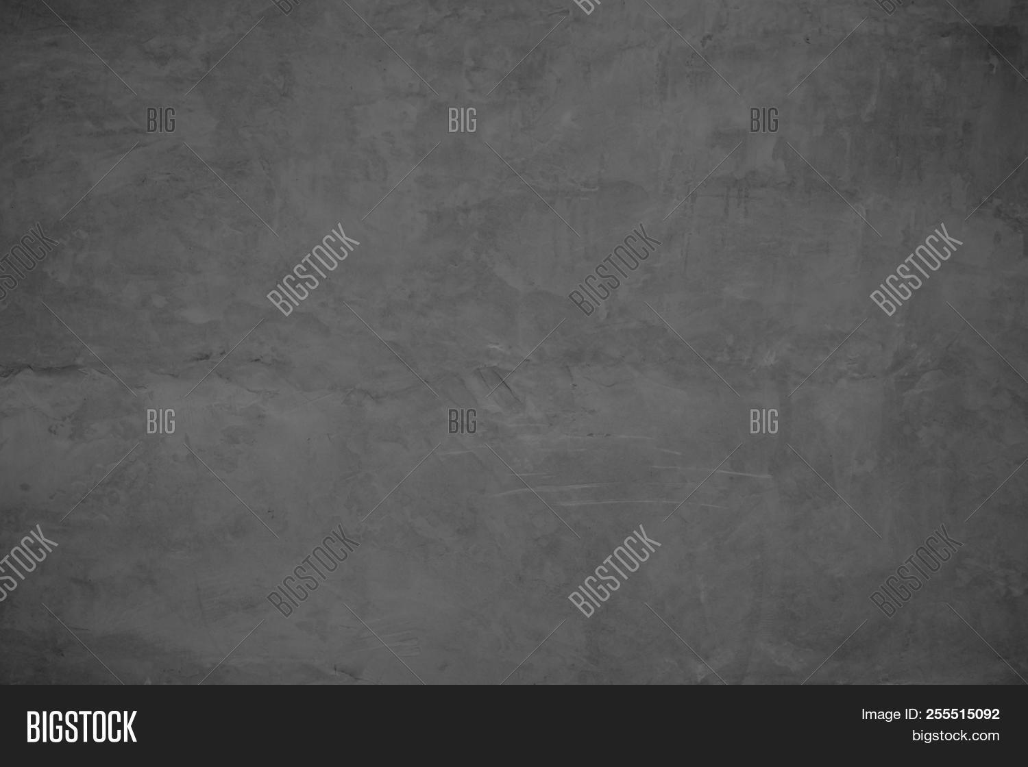 Art White Concrete Stone Texture For Background In Black
