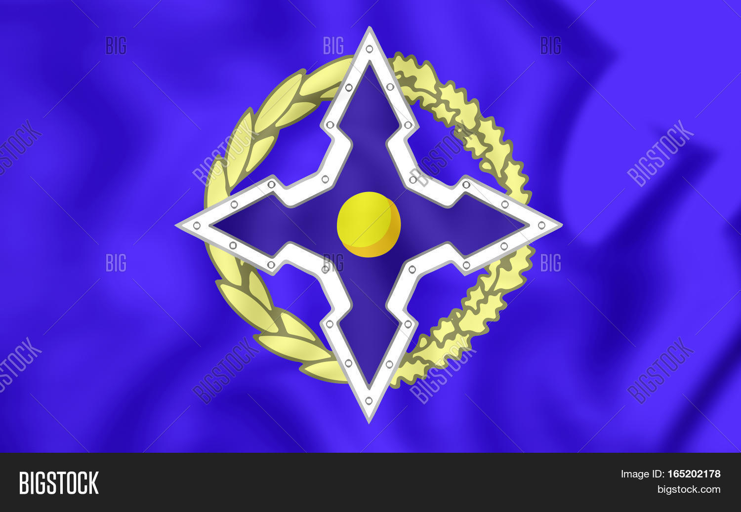 flag,CSTO,Collective,Security,Treaty,Organization,Organizacija,Dogovora,o,Kollektivnoj,Bezopasnosti,ODKB,alliance,russia,full,macro,3d,illustration,symbol,wind,fluttering,three-dimensional,curve,wave,waving,render,emblem,coa,coat,arms,seal,ensign,insignia,banner