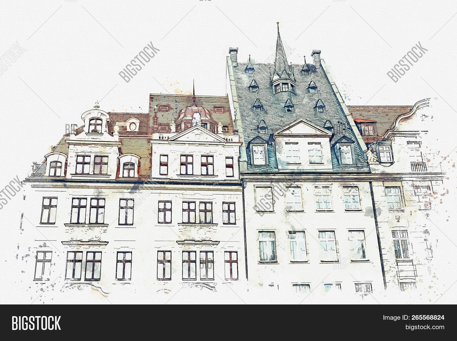 apartment,aquarelle,architecture,art,artistic,artwork,attraction,building,cartoon,city,cityscape,color,colored,destination,drawing,drawn,europe,european,exterior,germany,hand,house,illustration,landmark,leipzig,living,oil,outdoor,outside,paint,painting,paper,postcard,residency,residential,row,sketch,sketching,street,tourism,tourist,town,traditional,travel,urban,view,vintage,visit,watercolor,watercolour