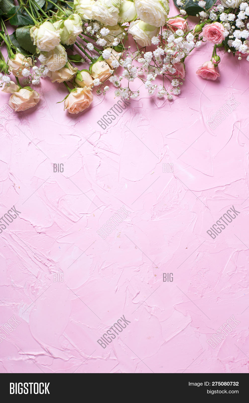april,beautiful,birthday,bloom,border,bouquet,card,celebration,color,concept,concrete,design,floral,flower,frame,gift,gypsofila,holiday,idea,lay,love,may,natural,nature,object,pink,plant,postcard,present,romantic,rose,rustic,space,spring,summer,textured,top,valentine,view,white