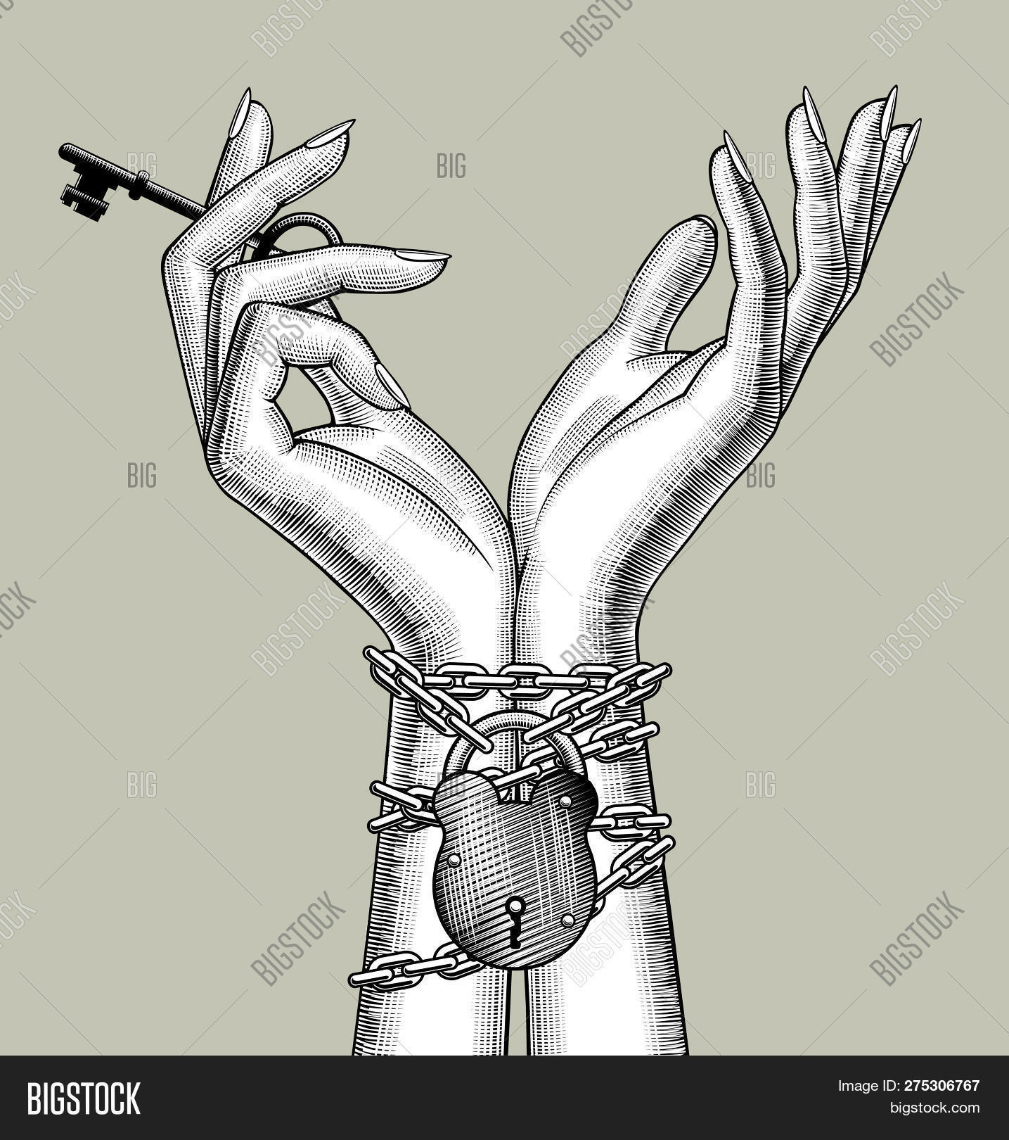 antique,art,attach,black,bond,bound,captivity,capture,chain,classic,couple,creativity,design,drawing,elegance,engraving,female,fingers,girl,hands,human,illustration,isolated,key,old,padlock,pair,people,retro,sensual,sign,stylized,symbol,tattoo,tie,two,vintage,violence,white,woman,wrist