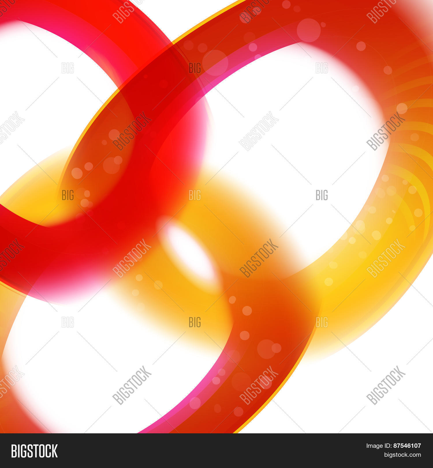 Modern Hot Summer Colors Curves 87546107 Image Stock Photo