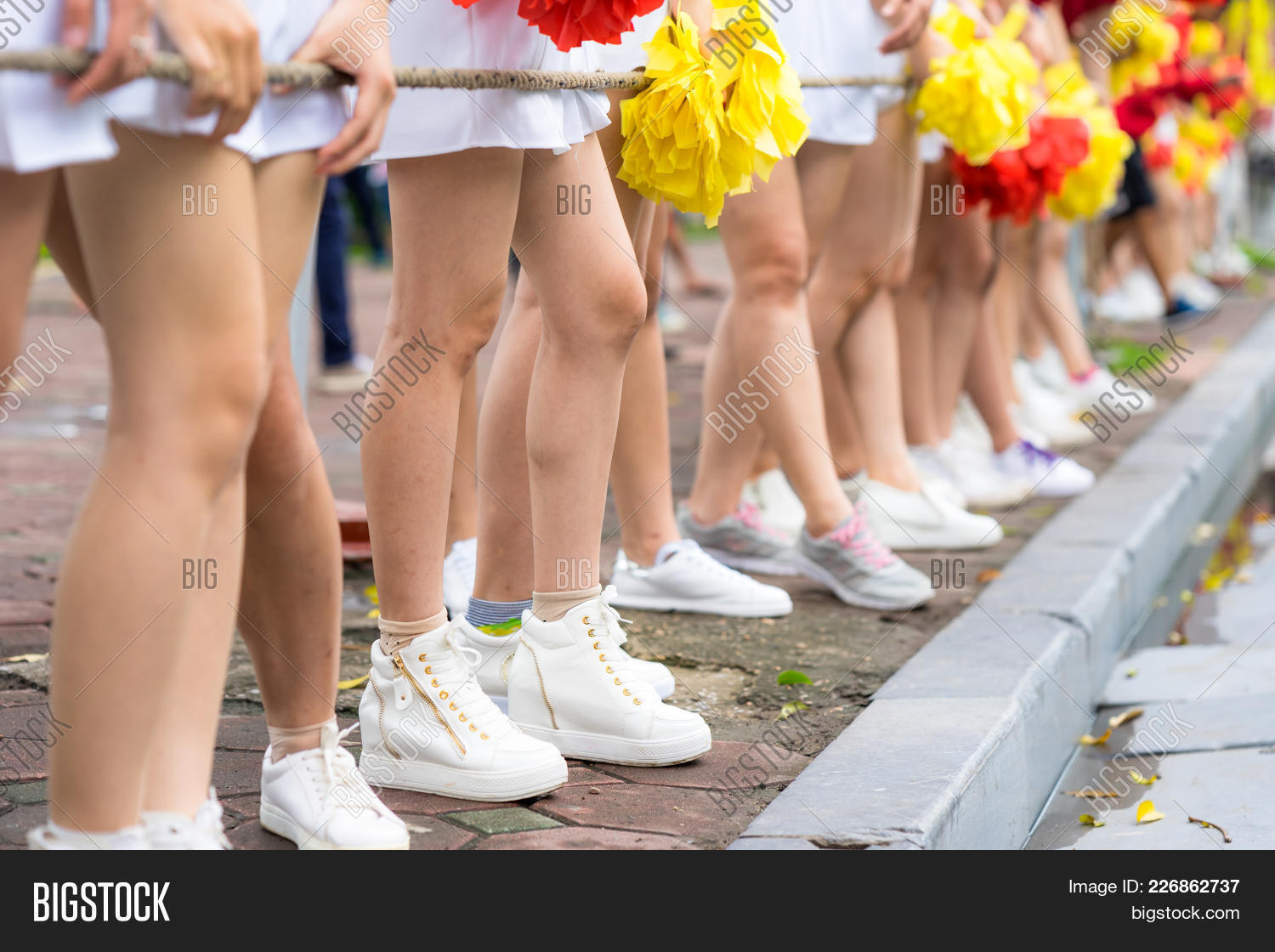 Interracial Cheerleaders