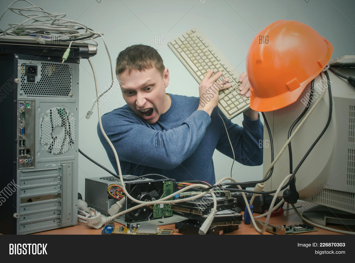 administrator,angry,assistance,background,beat,brake,computer,concept,crazy,diagnostics,engineer,fix,frustrated,hands,hardware,help,holding,hysterics,internet,it,keyboard,maintenance,male,man,master,network,overburdened,overloaded,overworked,pc,people,person,programmer,recovery,repair,repairman,scream,service,sick,sitting,specialist,stress,support,system,table,technician,tired,wicked,work
