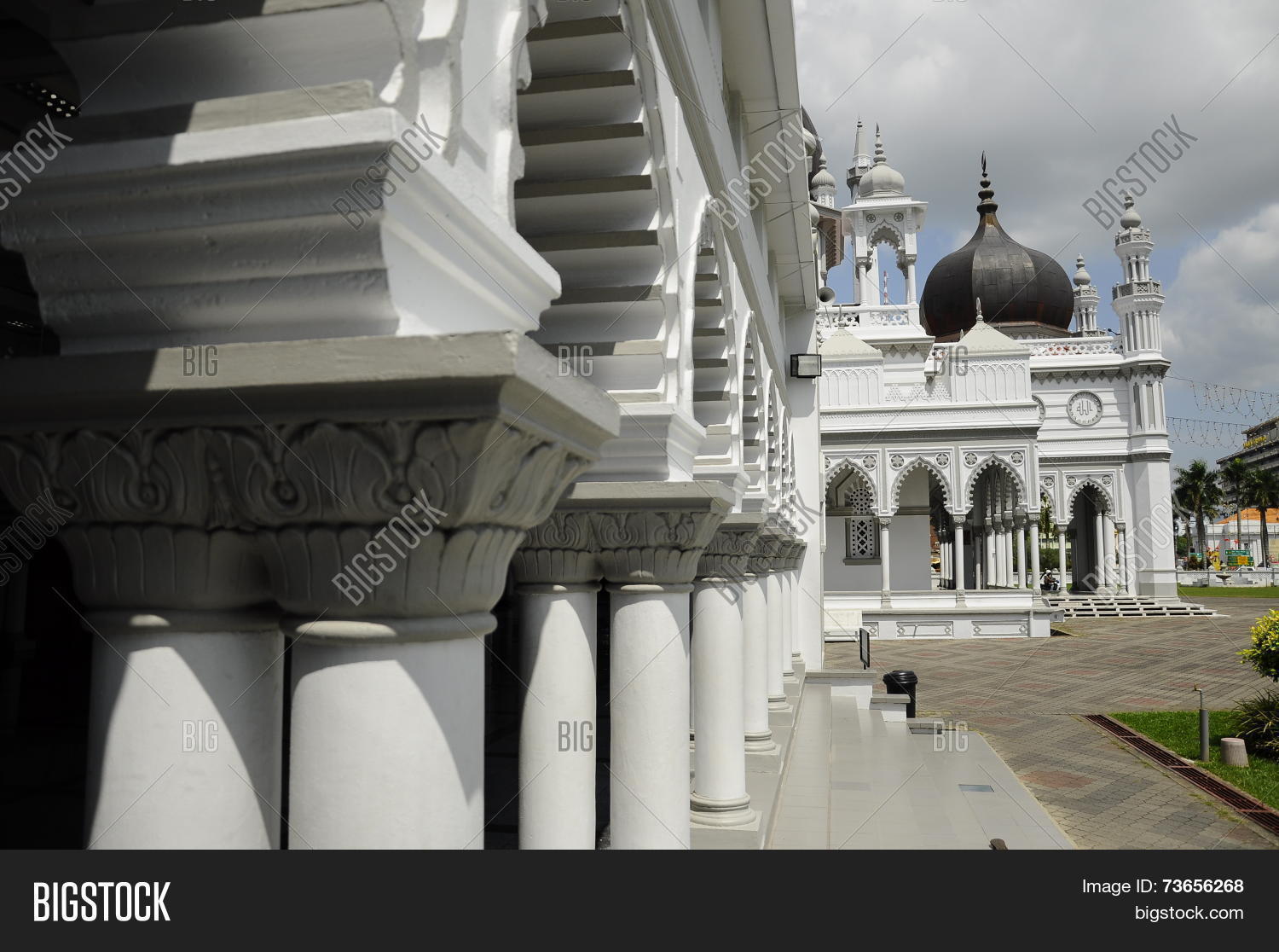 Zahir Mosque A K A Masjid Zahir In Kedah Image Stock Photo 73656268