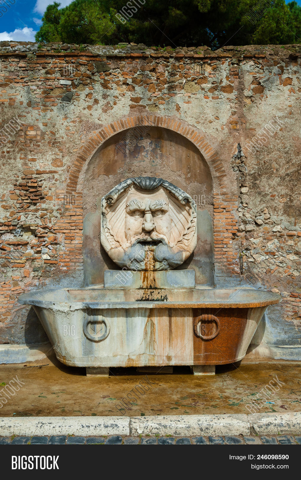 ancient,architecture,art,artistic,aventine,baroque,basin,bath,beard,europe,eye,eyebrow,face,fountain,grotesque,head,hill,italian,italy,marble,mask,monument,mouth,mustache,nose,old,renaissance,roman,rome,saint,sculpture,shell,stone,tourism,travel,wall,water