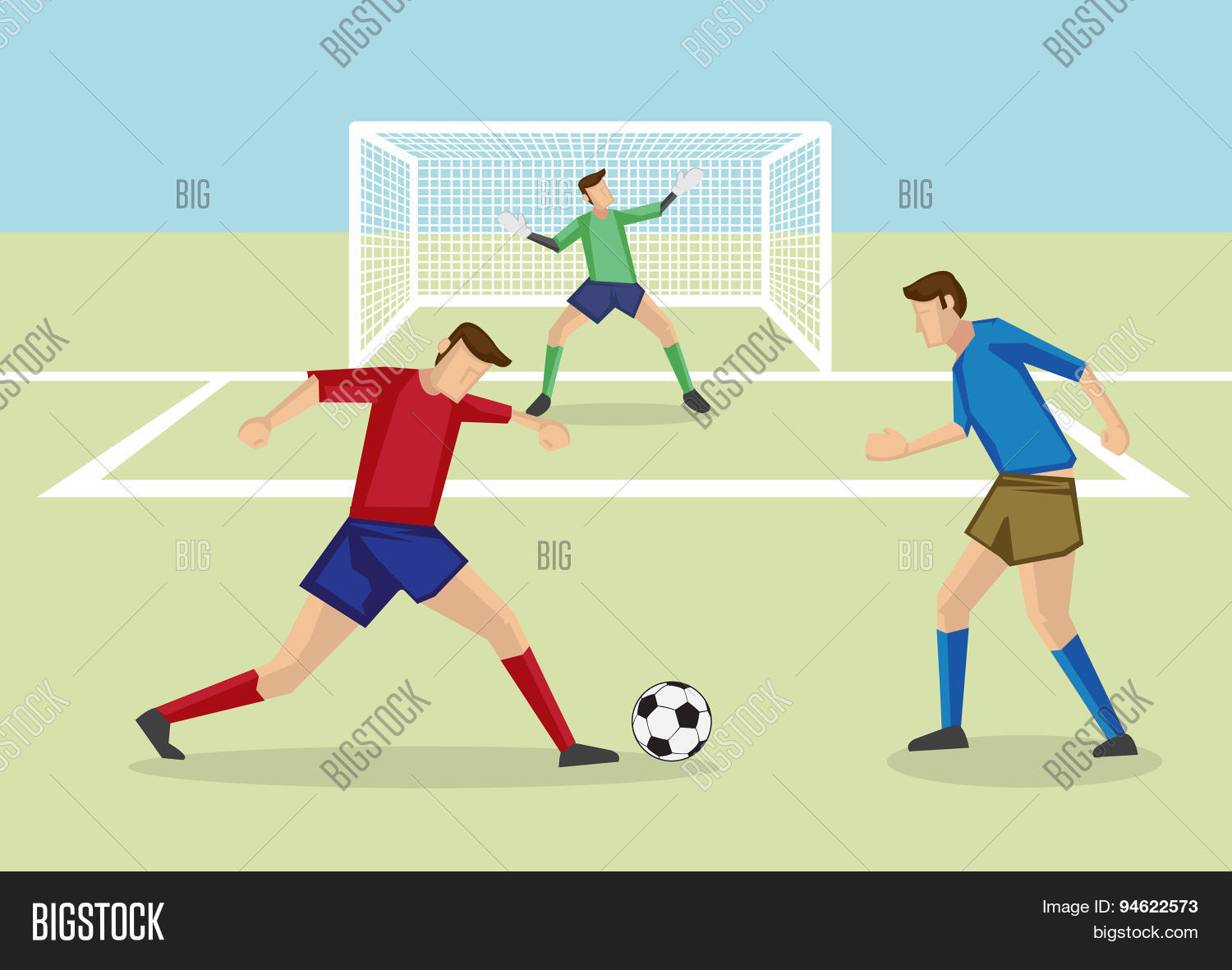 action,activity,agility,area,athletes,attack,attacker,ball,cartoon,characters,competition,defender,defense,drawing,dribbling,excitement,field,fitness,football,forward,game,goalie,goalkeeper,goalpost,guarding,health,hobby,illustration,jersey,kick,leisure,man-to-man,match,opponent,penalty,people,pitch,players,playing,profile,recreation,running,shoot,side,soccer,soccer ball,soccer field,soccer player,soccer players,soccer team,sports,sportsman,striker,teams,tournament,training,vector,view