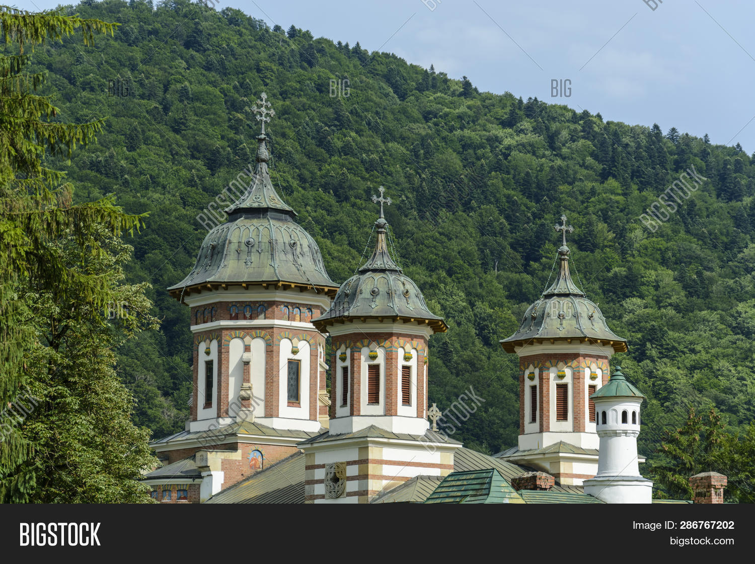 ancient,architectural,architecture,art,attraction,bell,building,carpathian,cathedral,christian,christianity,church,city,courtyard,cross,culture,design,dome,eastern,europe,exterior,facade,faith,famous,god,holy,landmark,medieval,monastery,monument,old,orthodox,outdoor,peles,place,prahova,religion,religious,romania,romanian,sights,sinaia,spiritual,style,symbol,tourism,tower,traditional,transylvania,travel