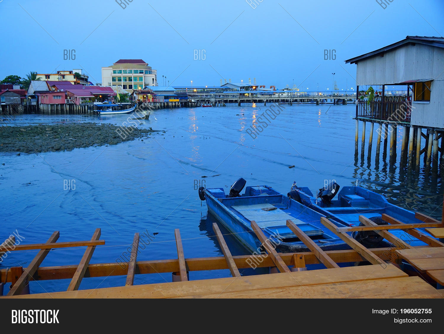 Jettys in Georgetown, Pinang Island, Malaysia, Asia image & stock photo ...